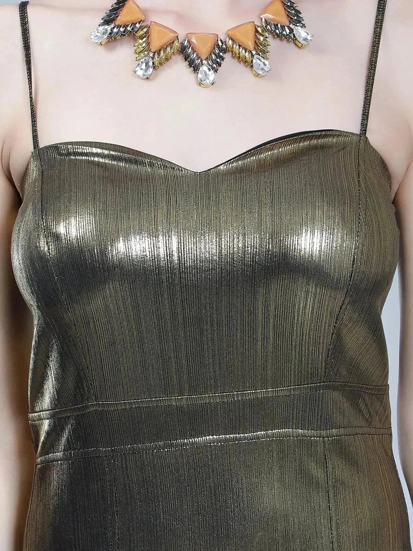 Strappy Fitted Dress