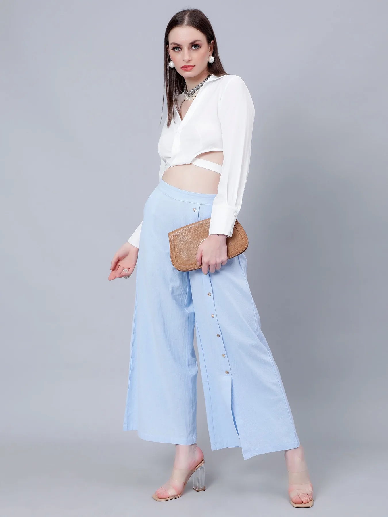Classic Blouse & Culottes Set