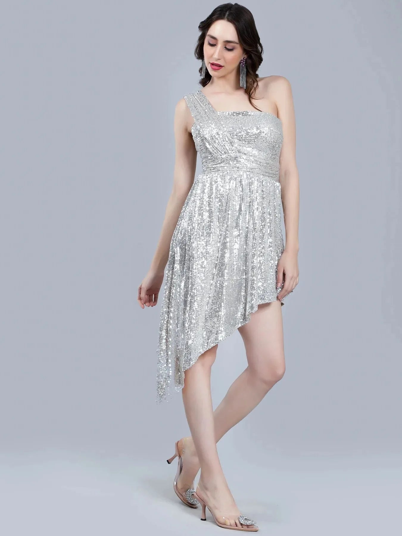 Sequined Cocktail Dress
