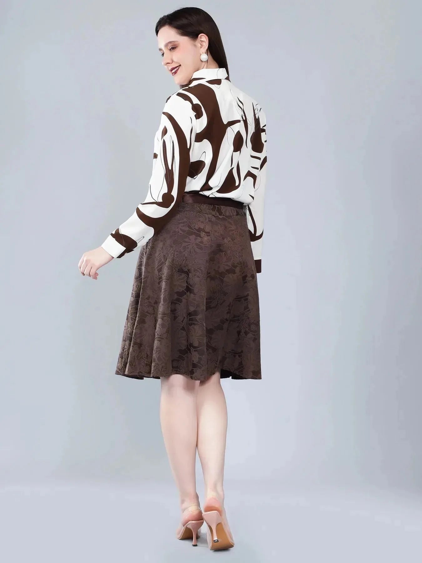 Vortex Print French Shirt