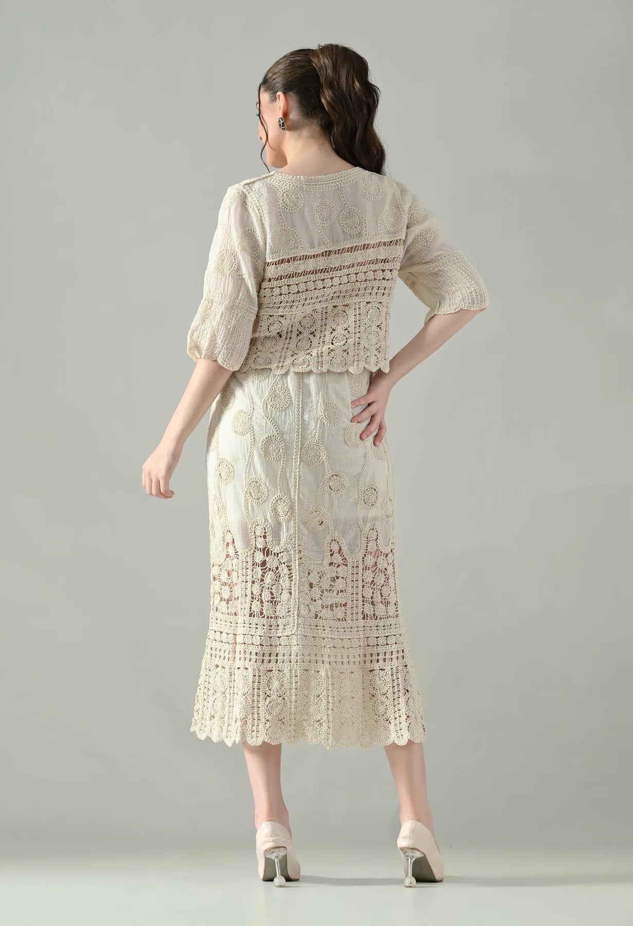 Crochet Charm Two-Piece Set