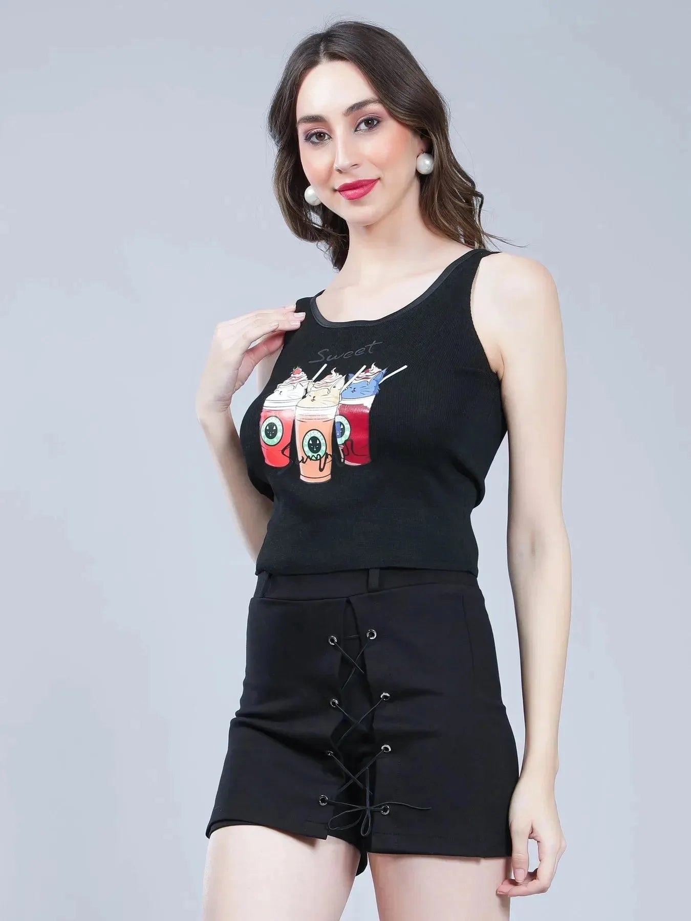 Sweet Summer Ribbed Tank Top