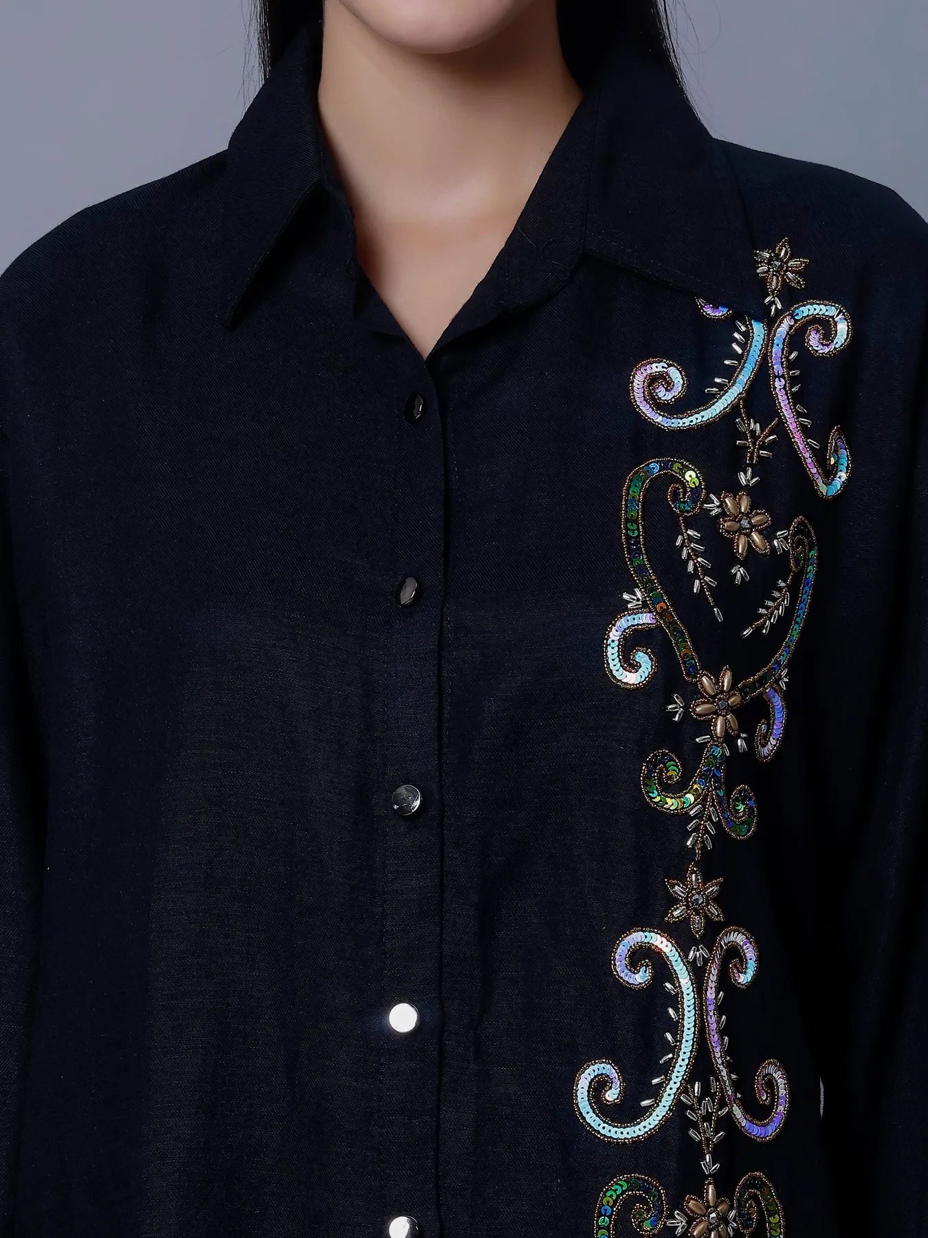 Hand Embroidery Two-Piece Set