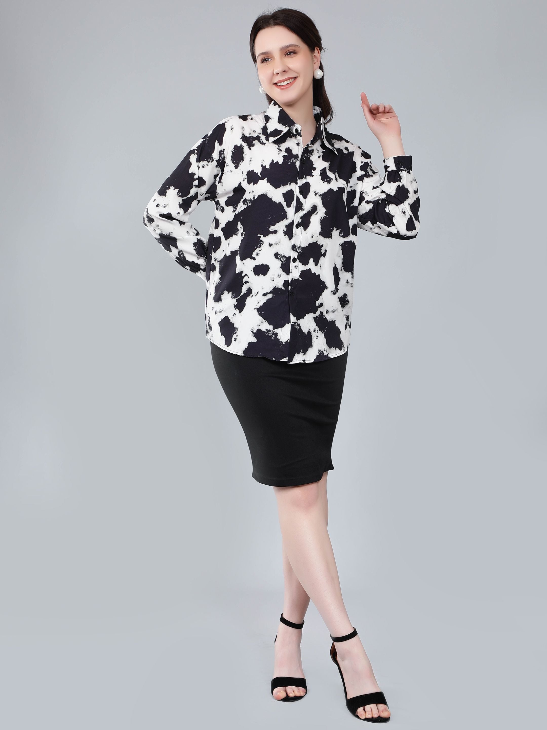 Smudge Print Shirt