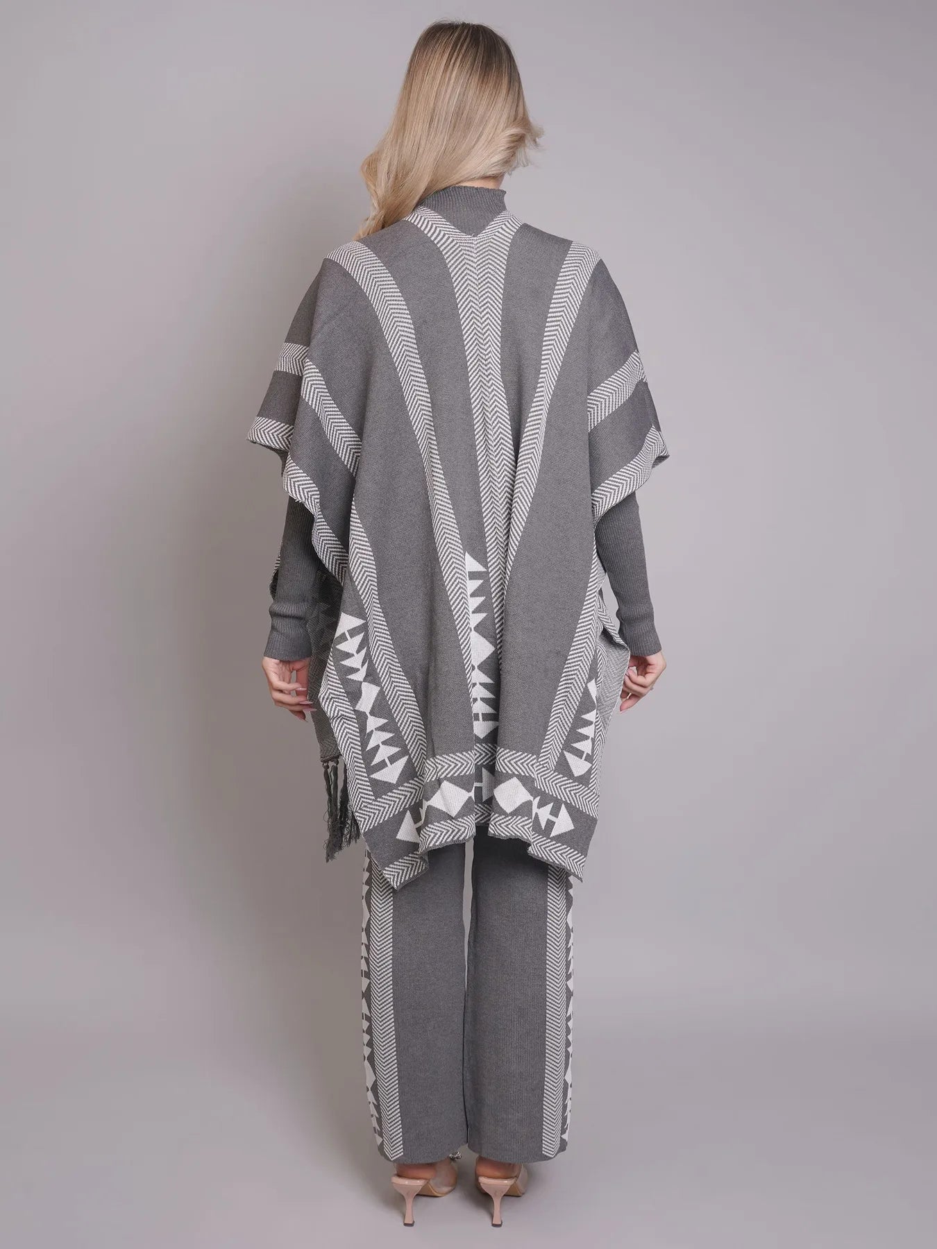 Aztec Printed Three Piece Set