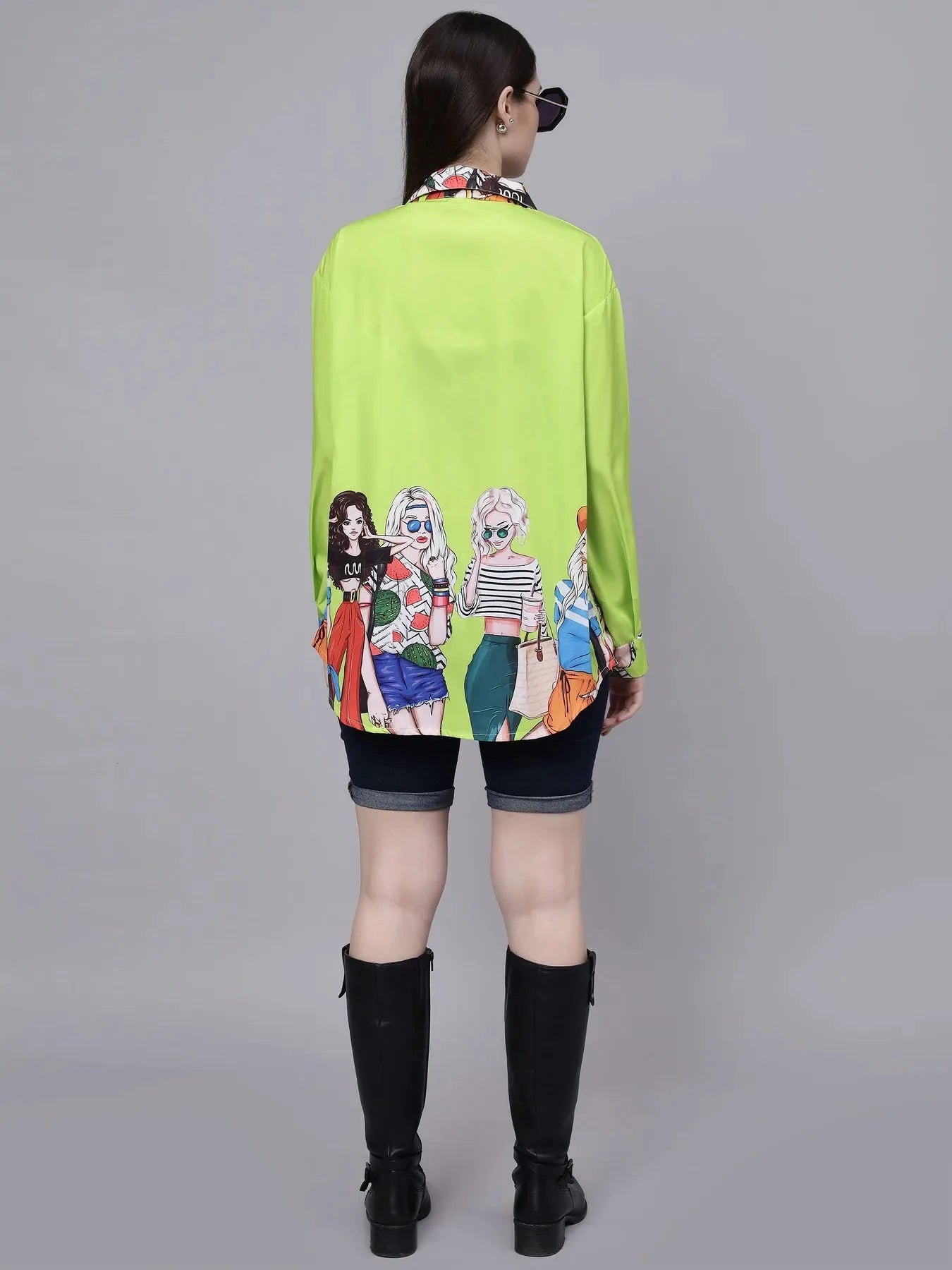 Holiday Girls Oversized Shirt