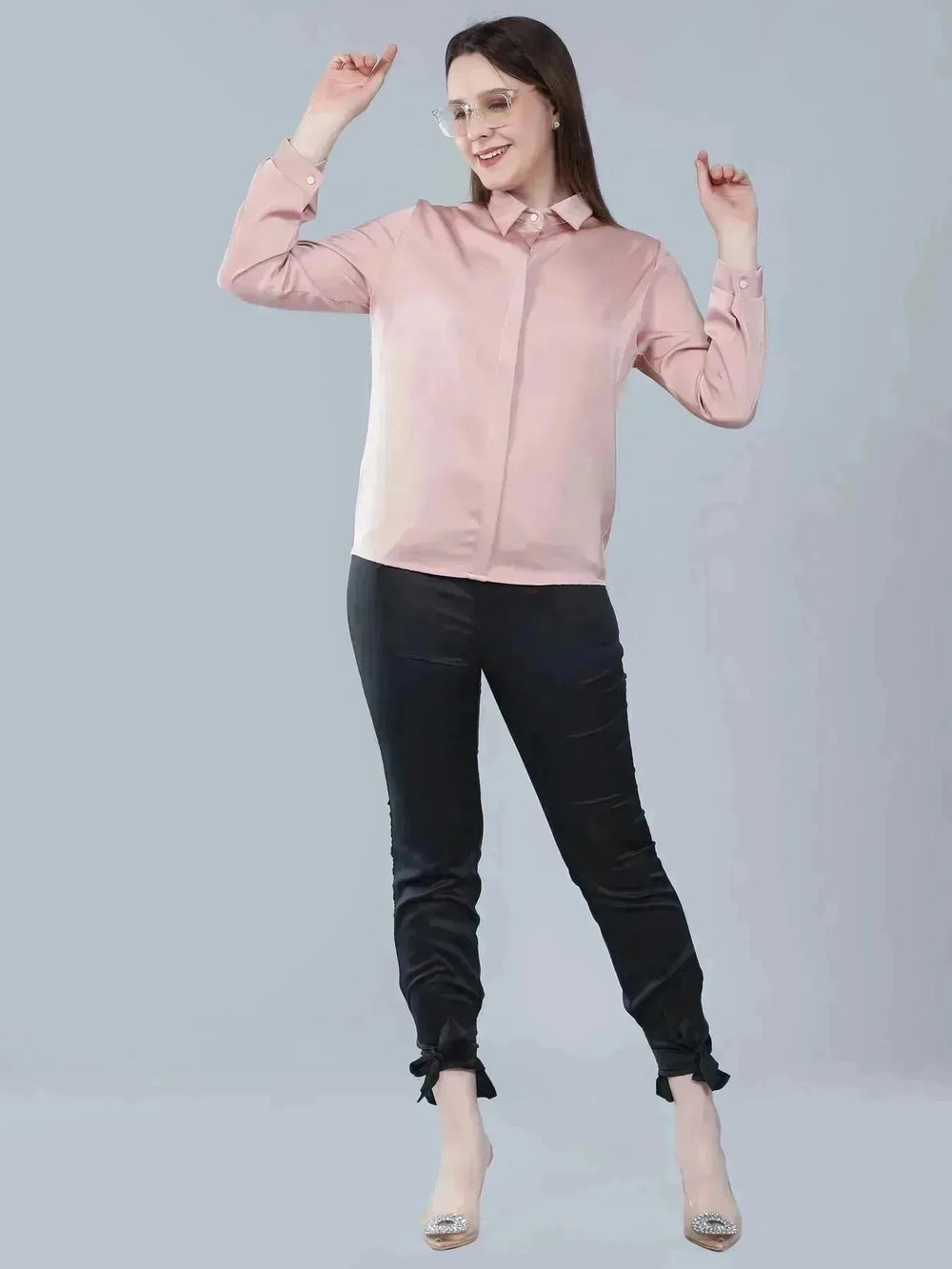 Glossy Satin Shirt