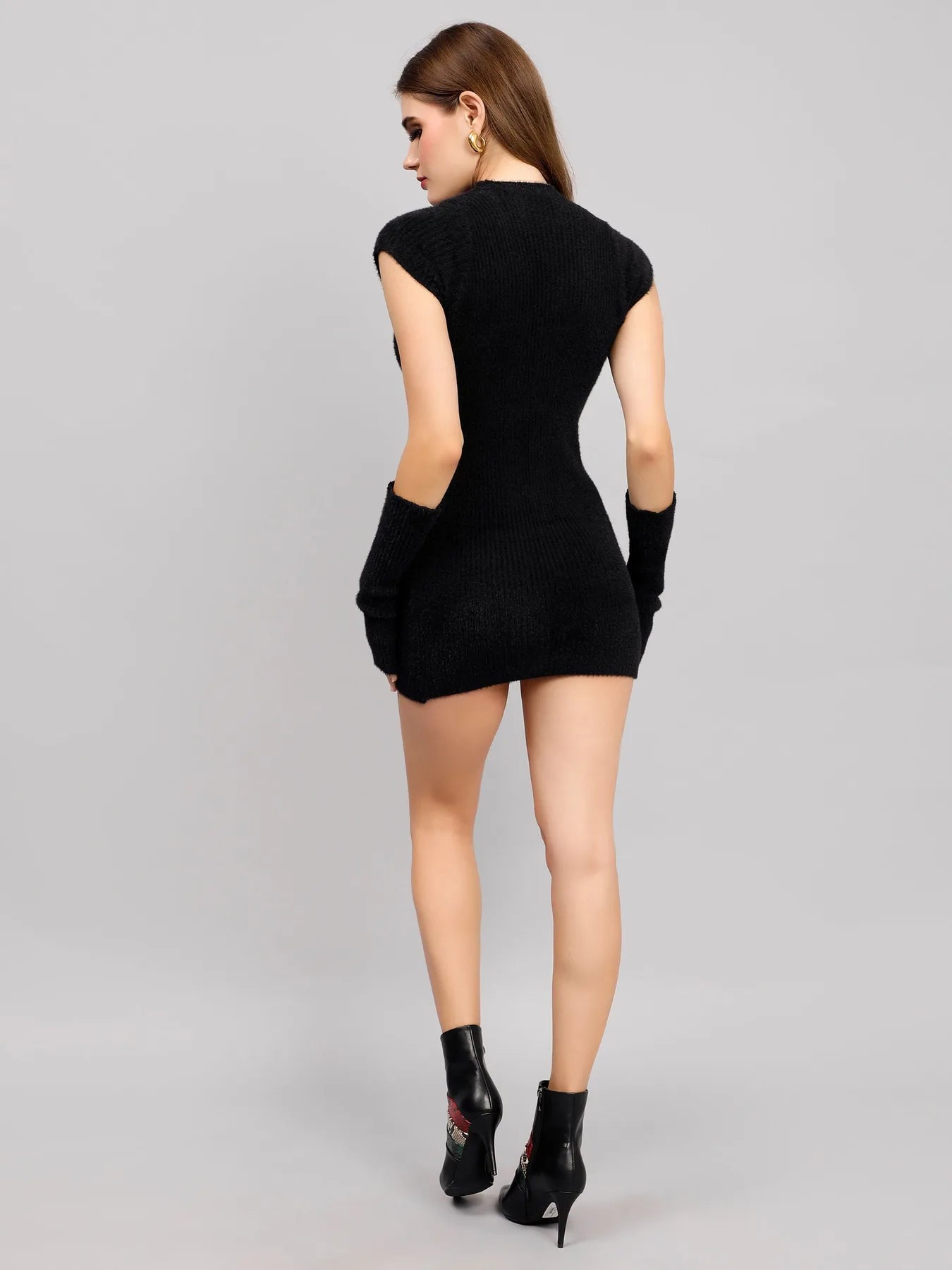 Knitted Bodycon Winter Dress