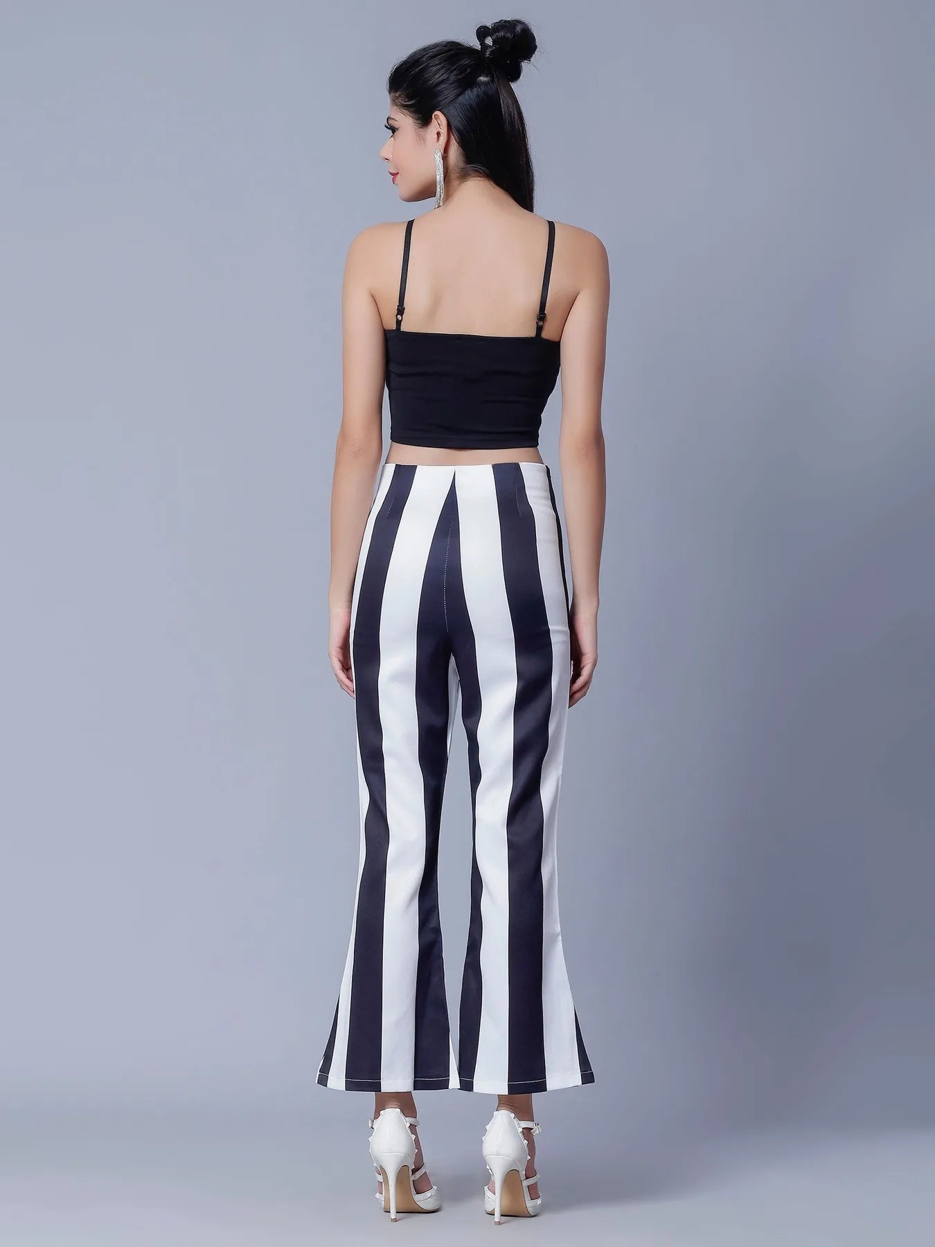 Strappy Rhinestone Detail Two Piece Set