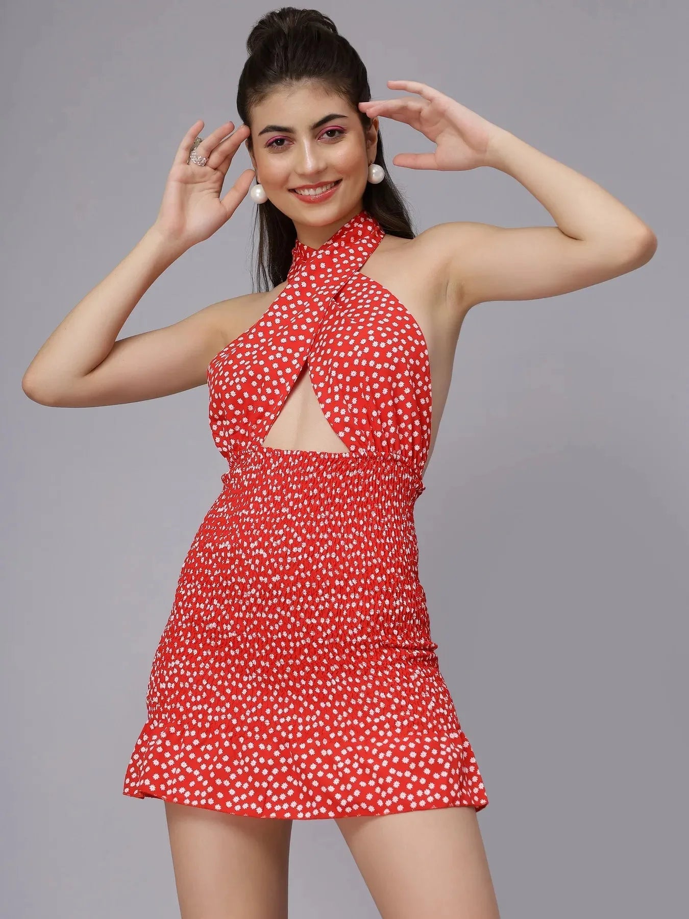 Sexy Backless Mini Bodycon Dress