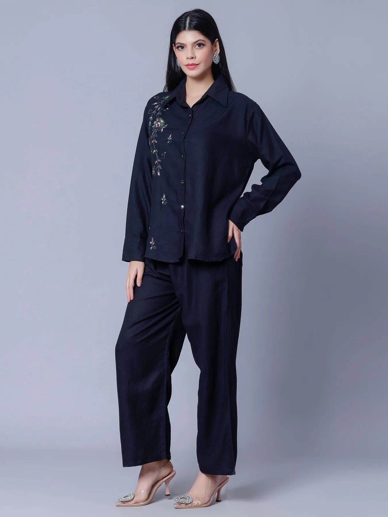 Hand Embroidery Two-Piece Set