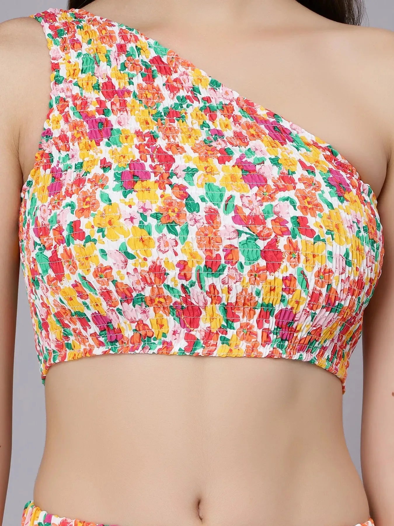 Spring Floral Two Piece Set