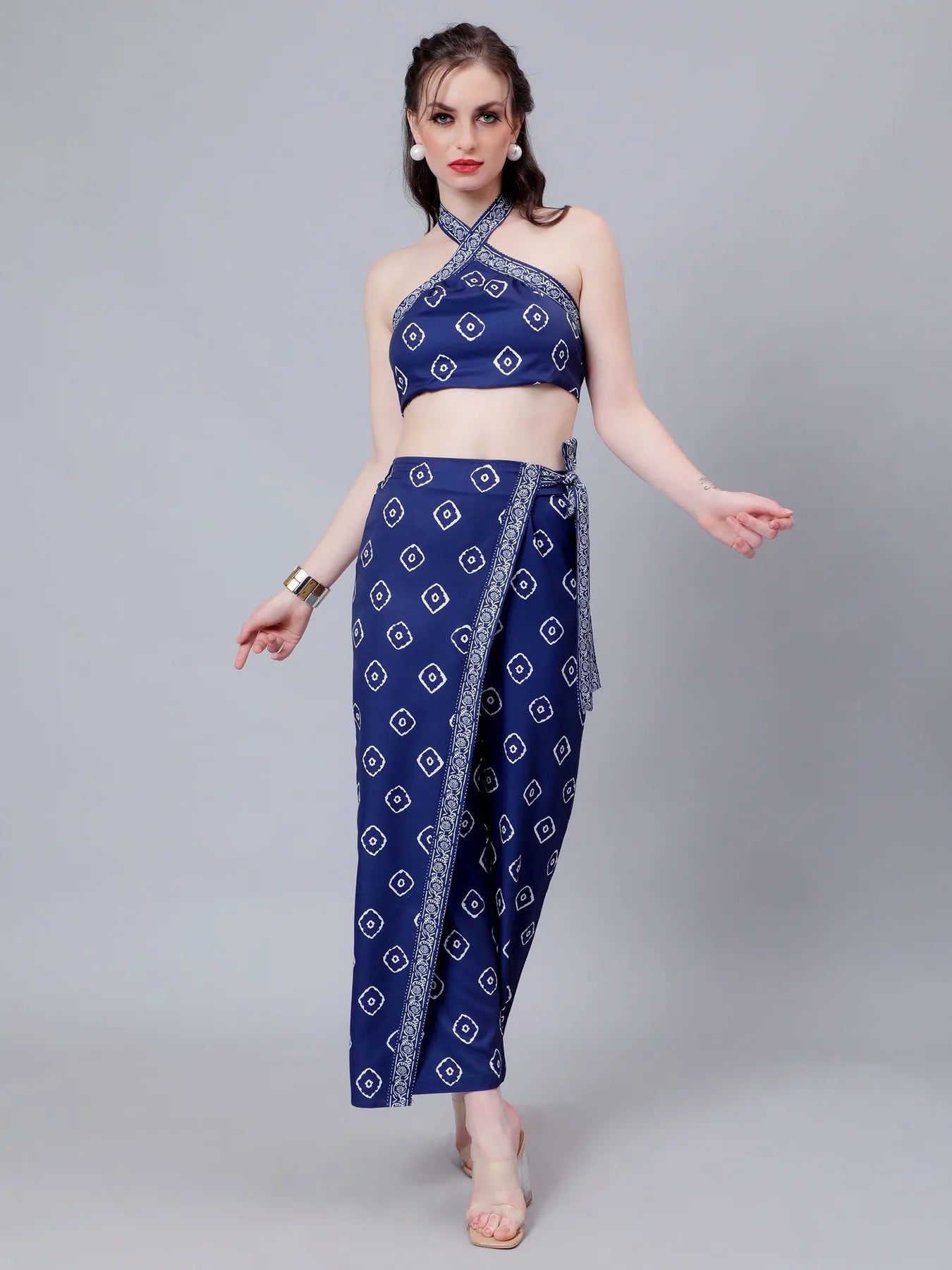 Batik Printed Two-Piece Set