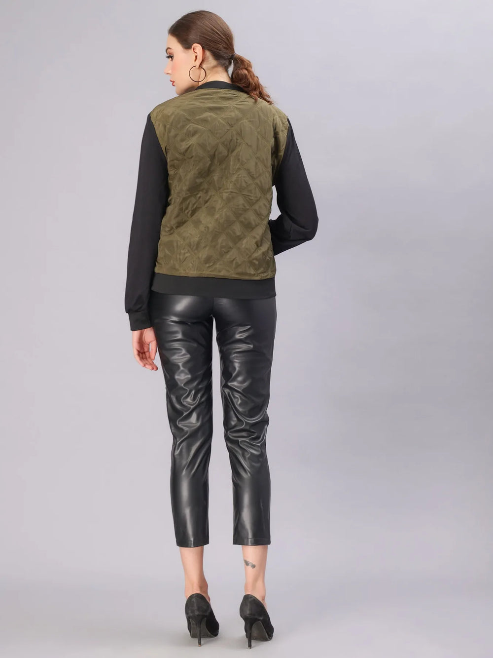 Zipper Bomber Jacket