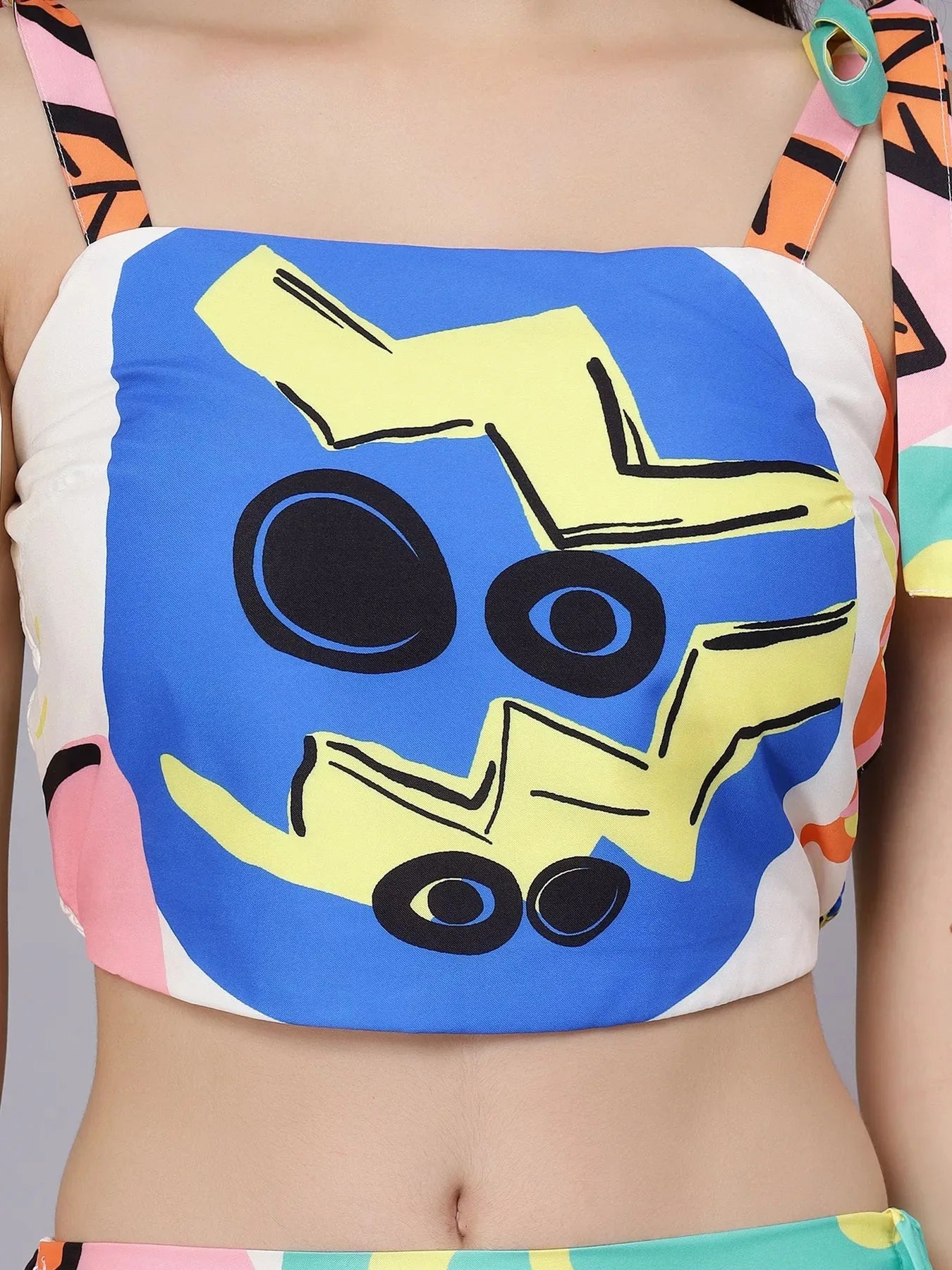 Sunray Printed Two Piece Set