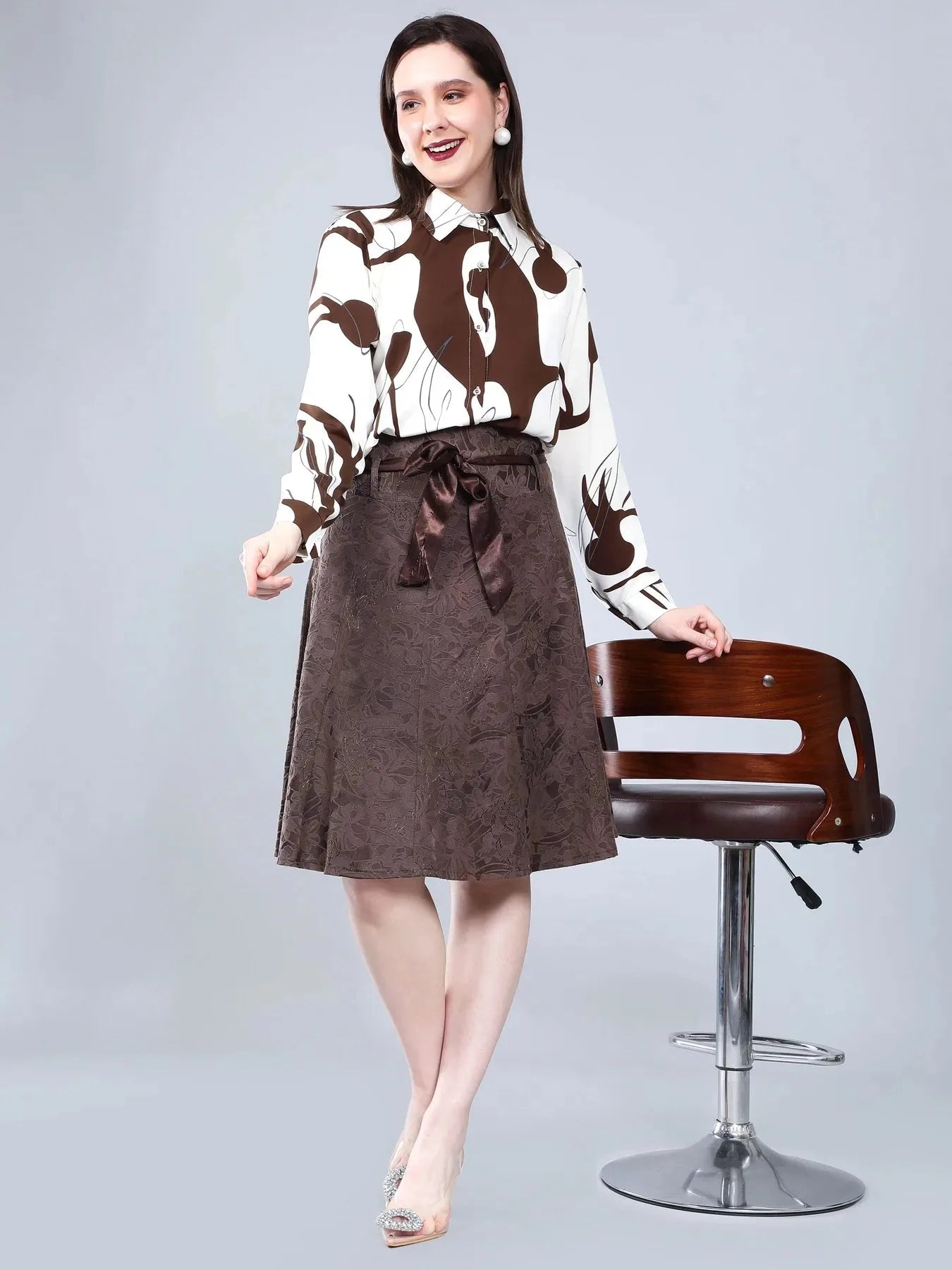 Vortex Print French Shirt