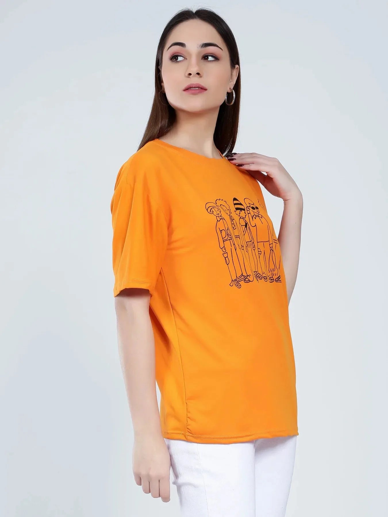 Graphic Round Neck T-Shirt