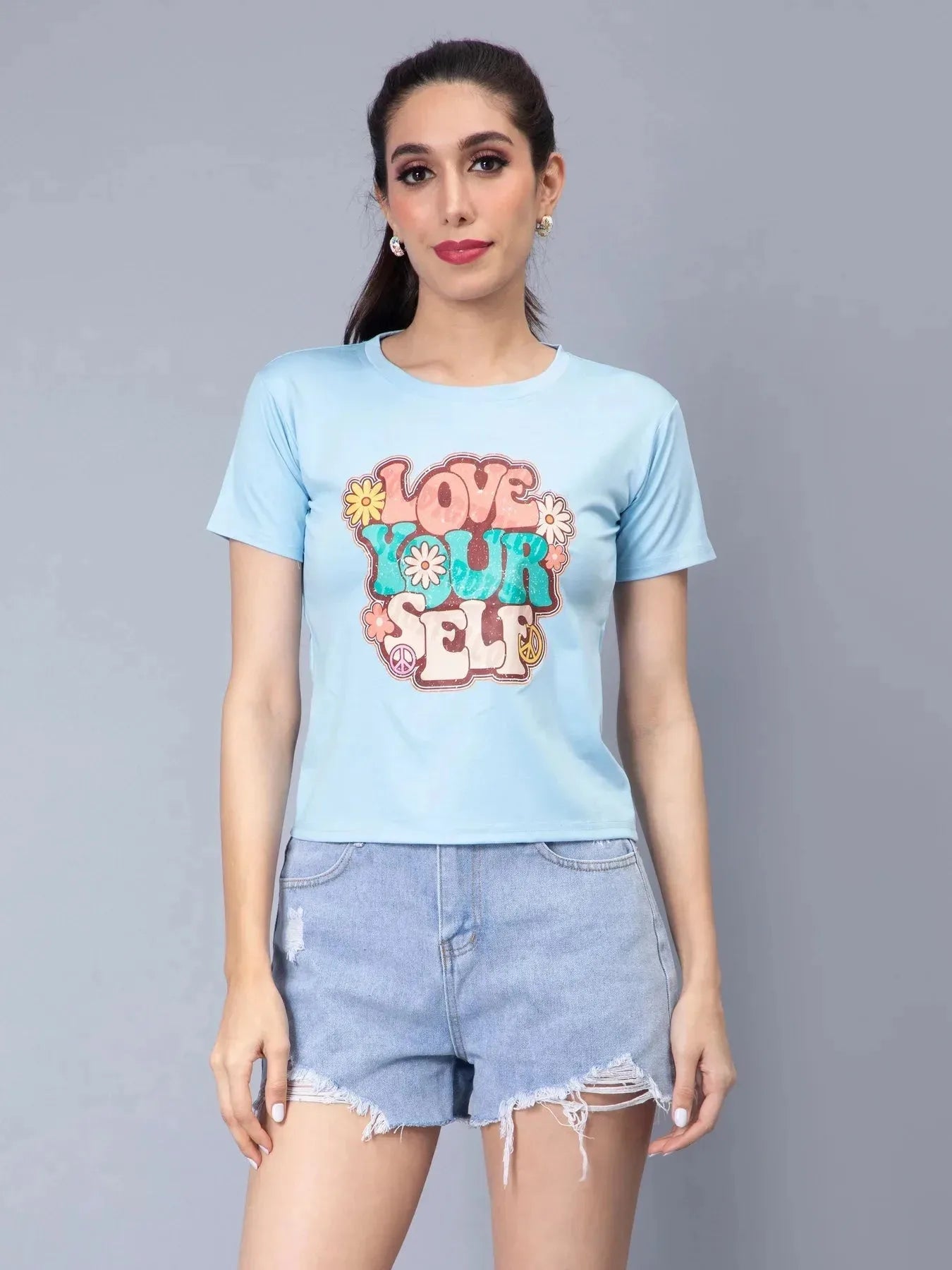 Love Your Self Print T-Shirt