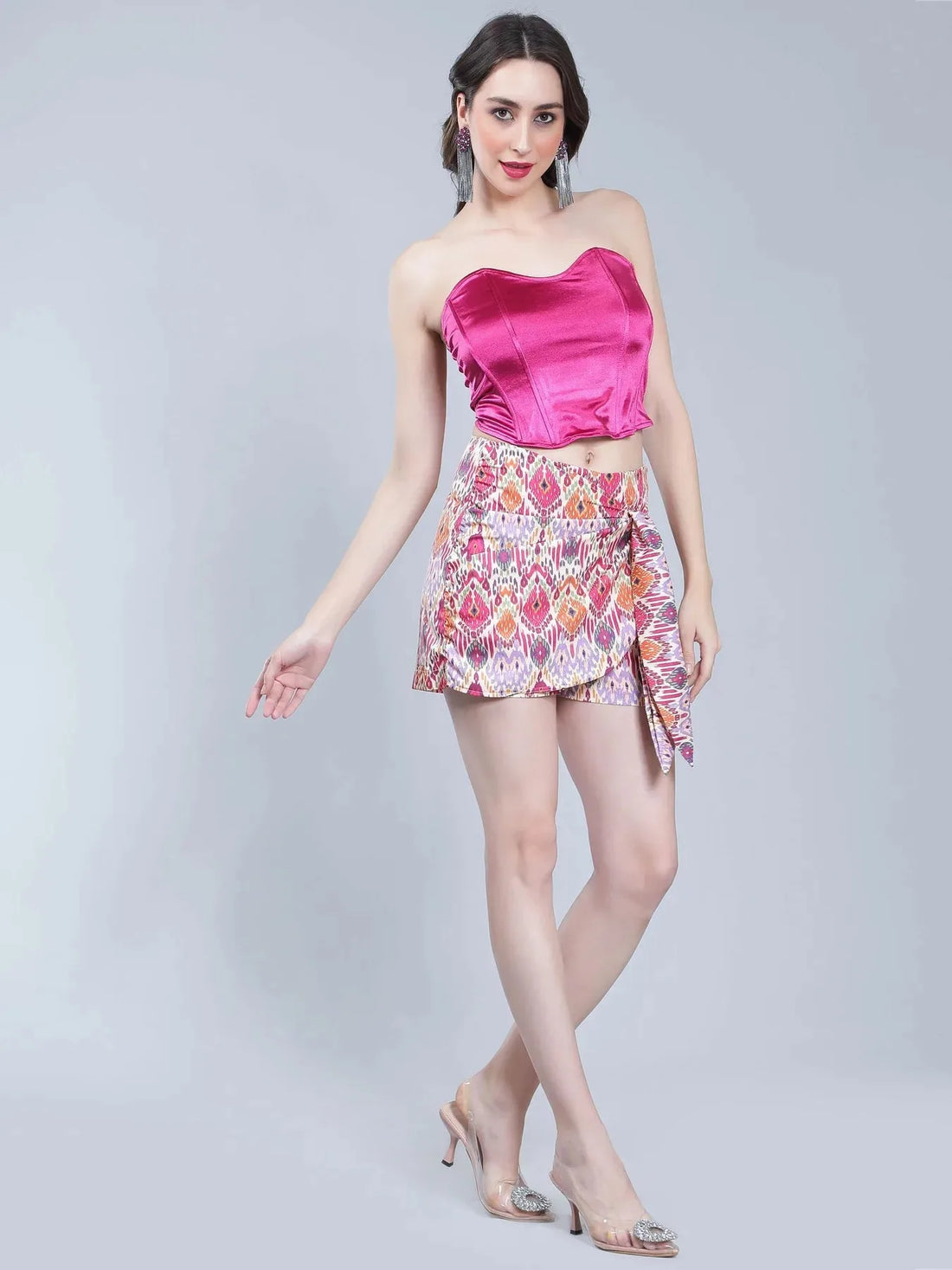 Front Wrap Tieup Shorts