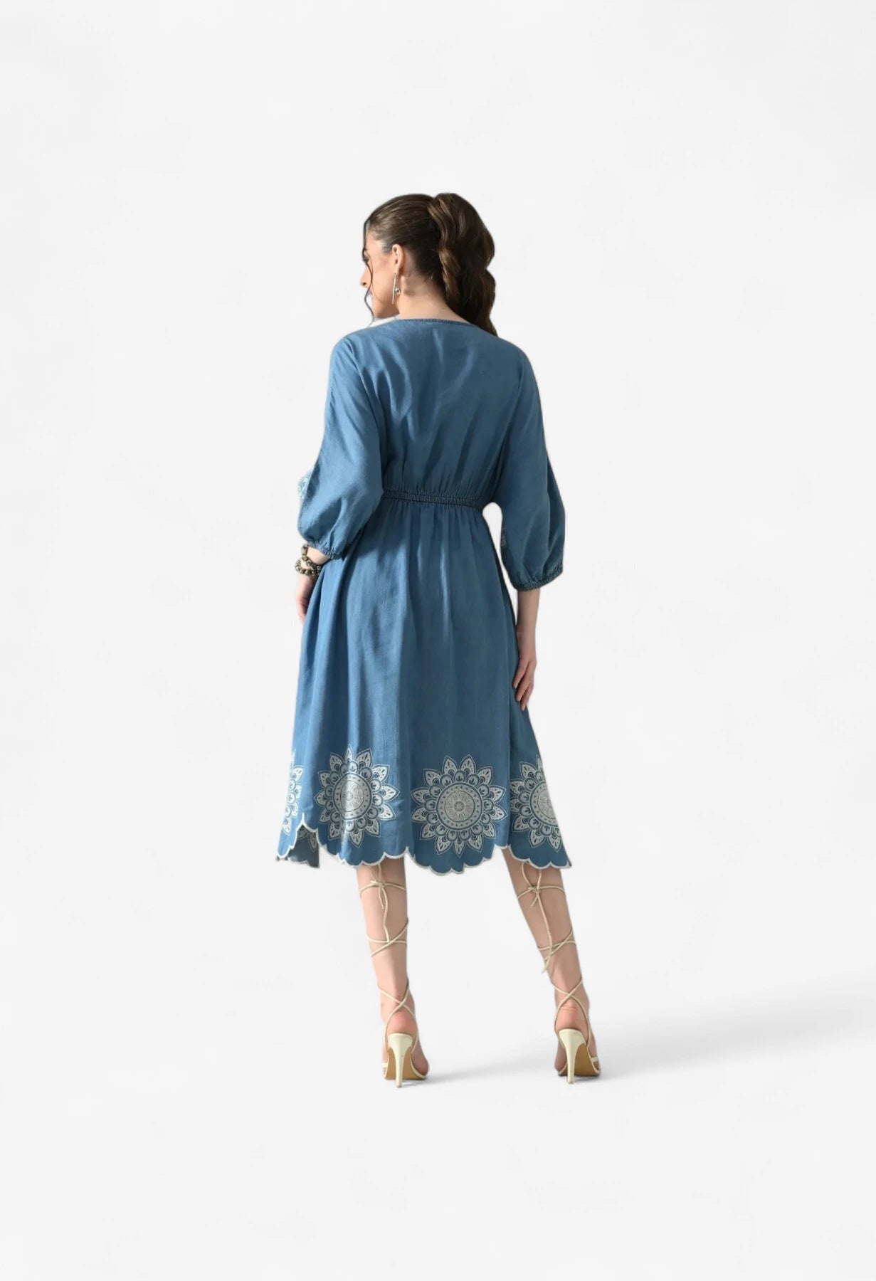 Blue Bloom Dress