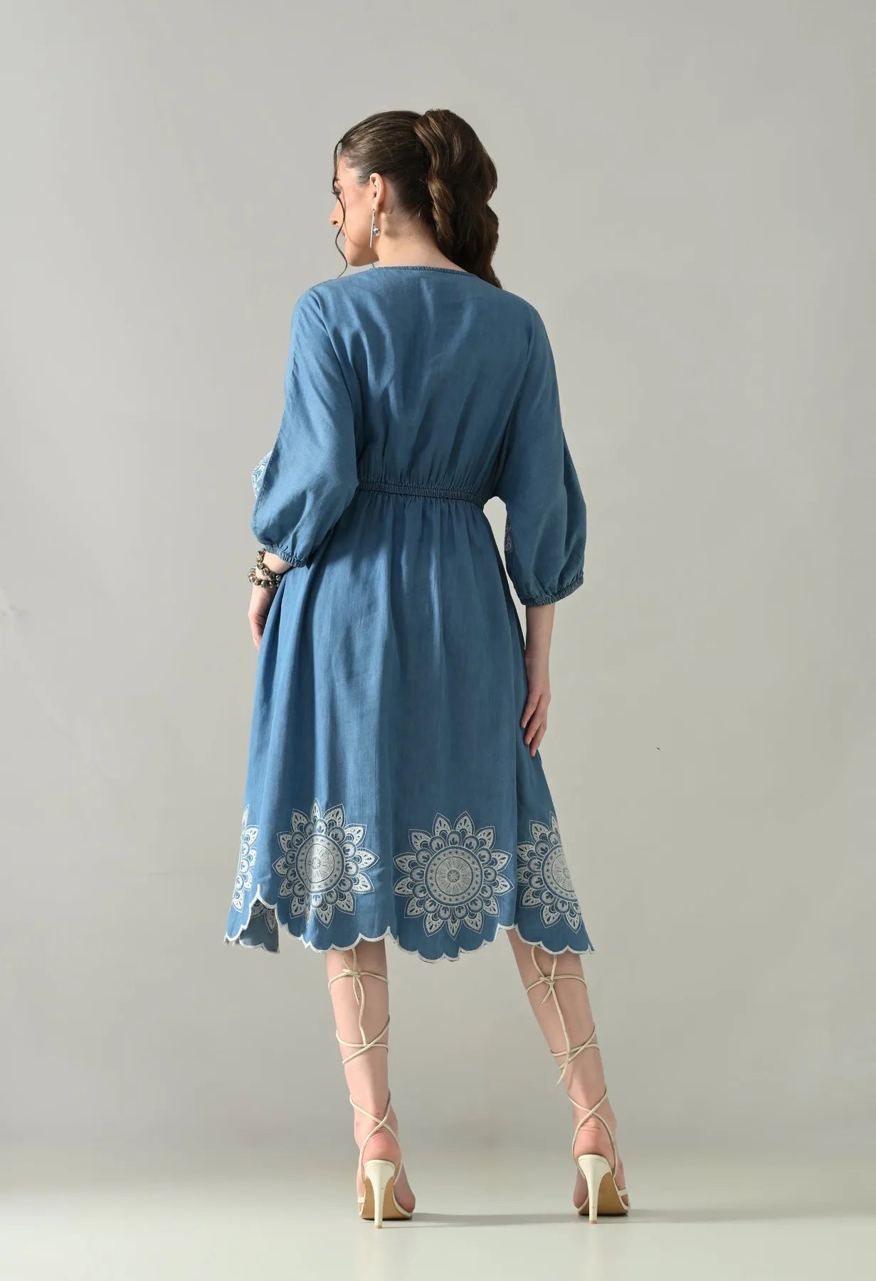 Blue Bloom Dress