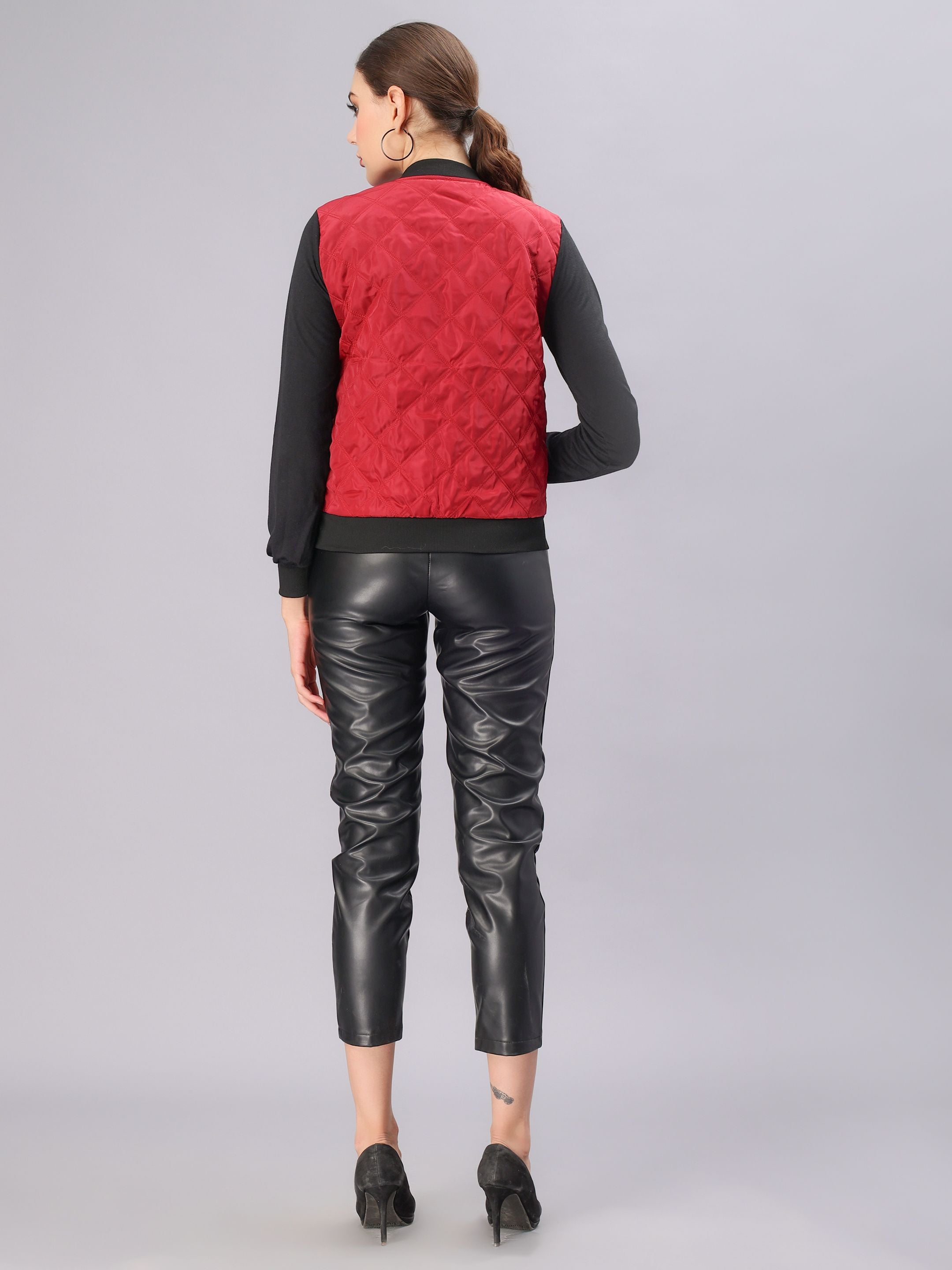 Zipper Bomber Jacket