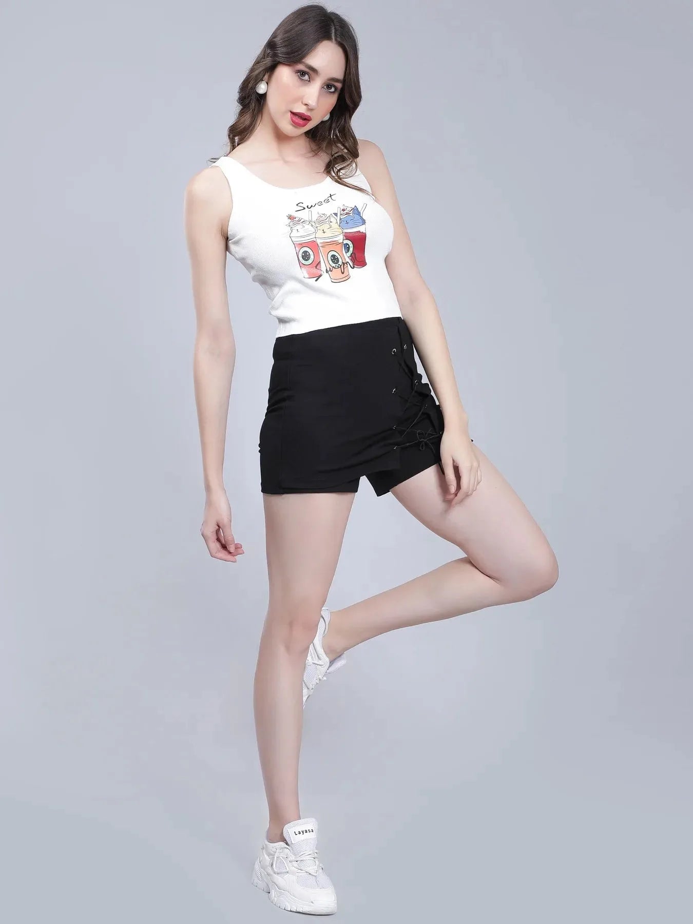 Sweet Summer Ribbed Tank Top