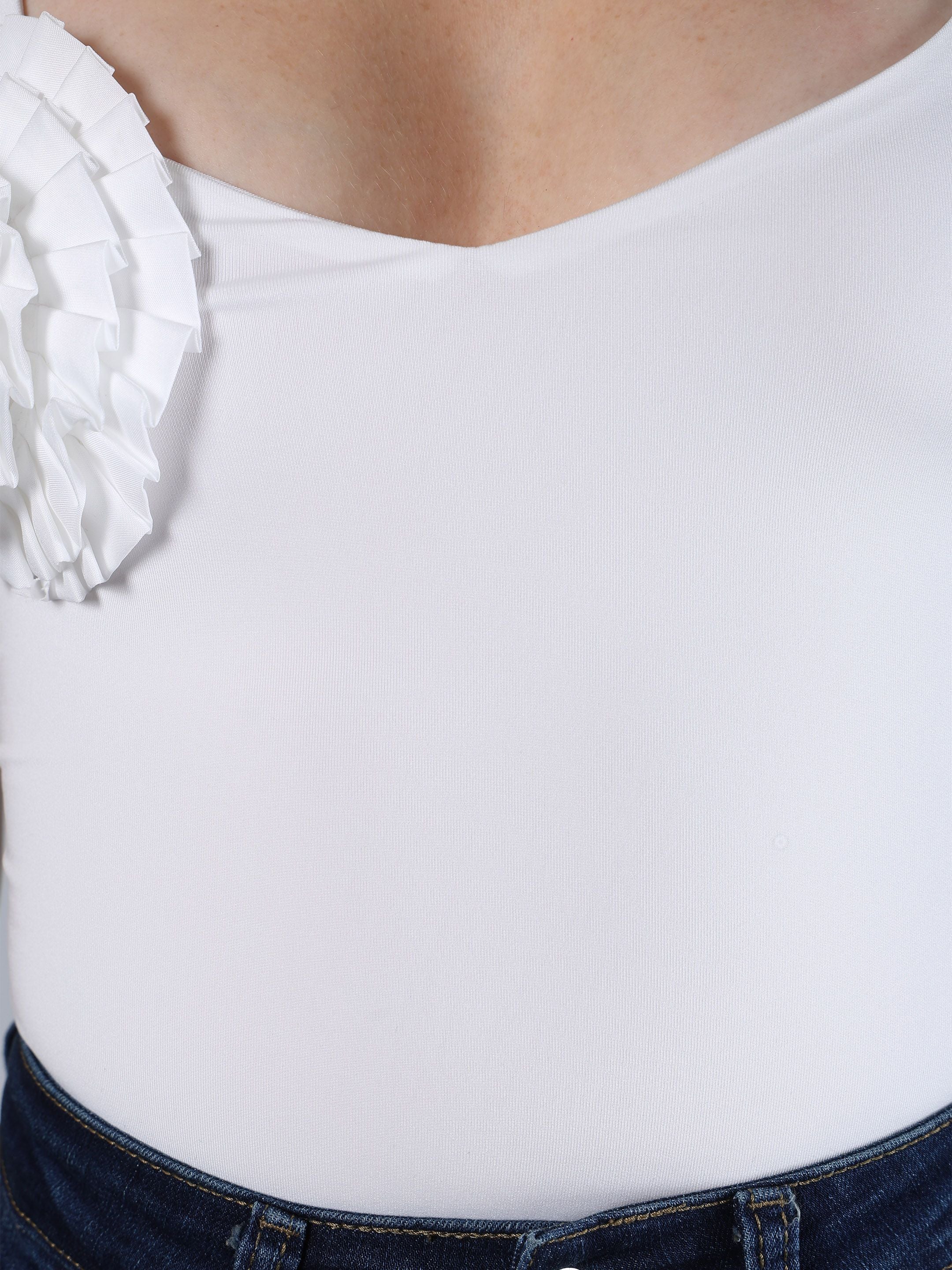 Flower Accent Bodysuit