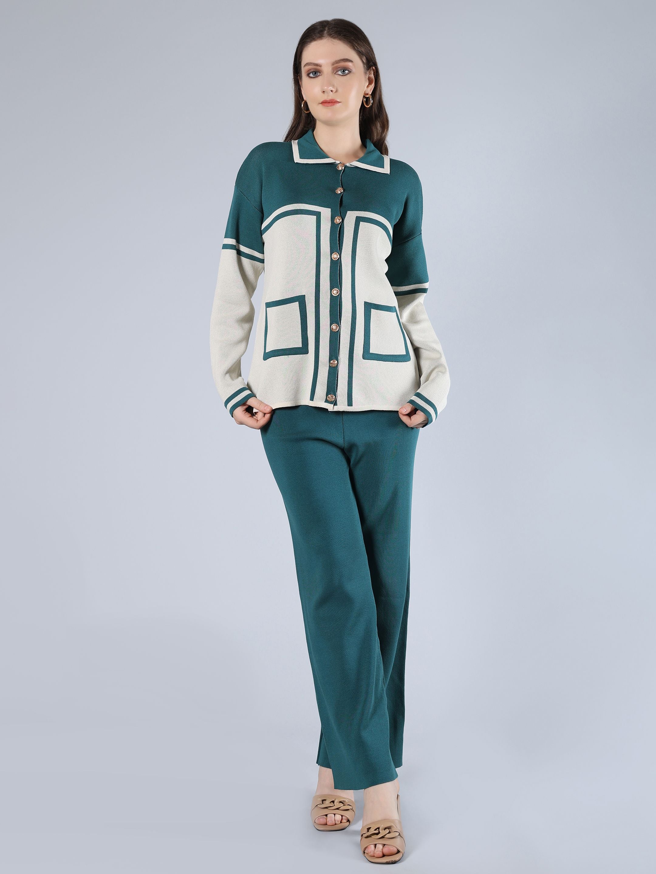 Boxy Fit Two-Piece Set