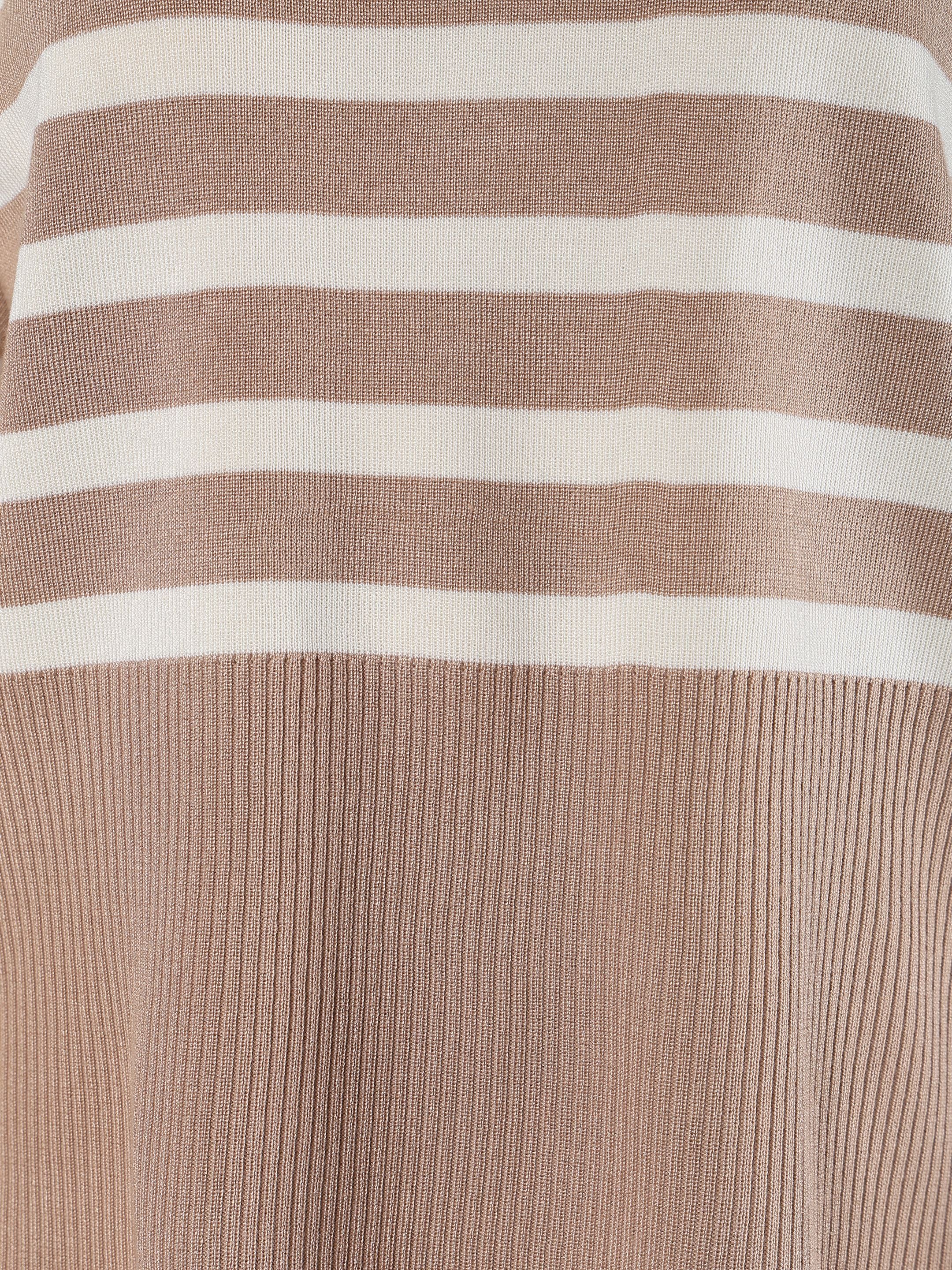 Striped Knitted Two Piece Set