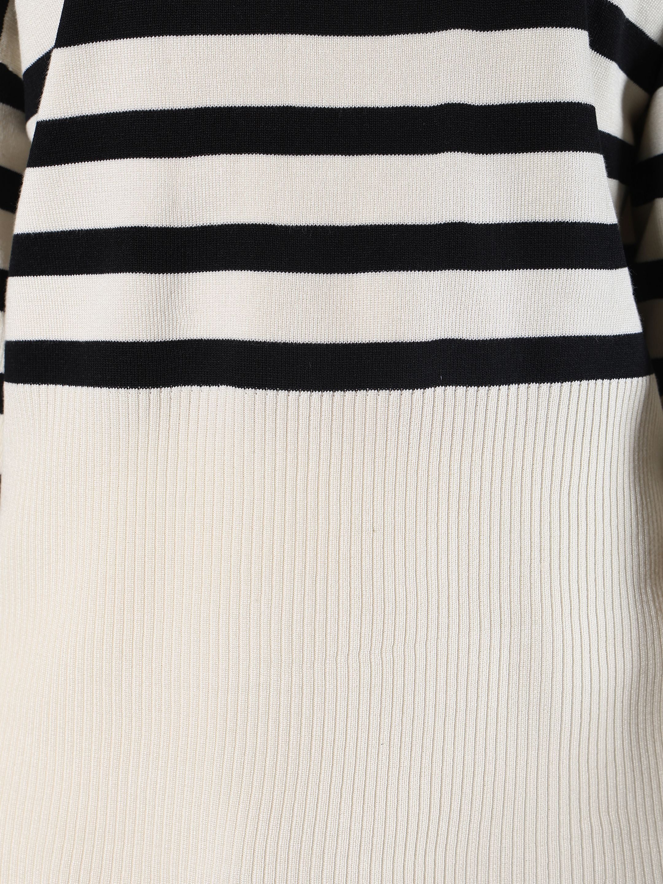 Striped Knitted Two Piece Set