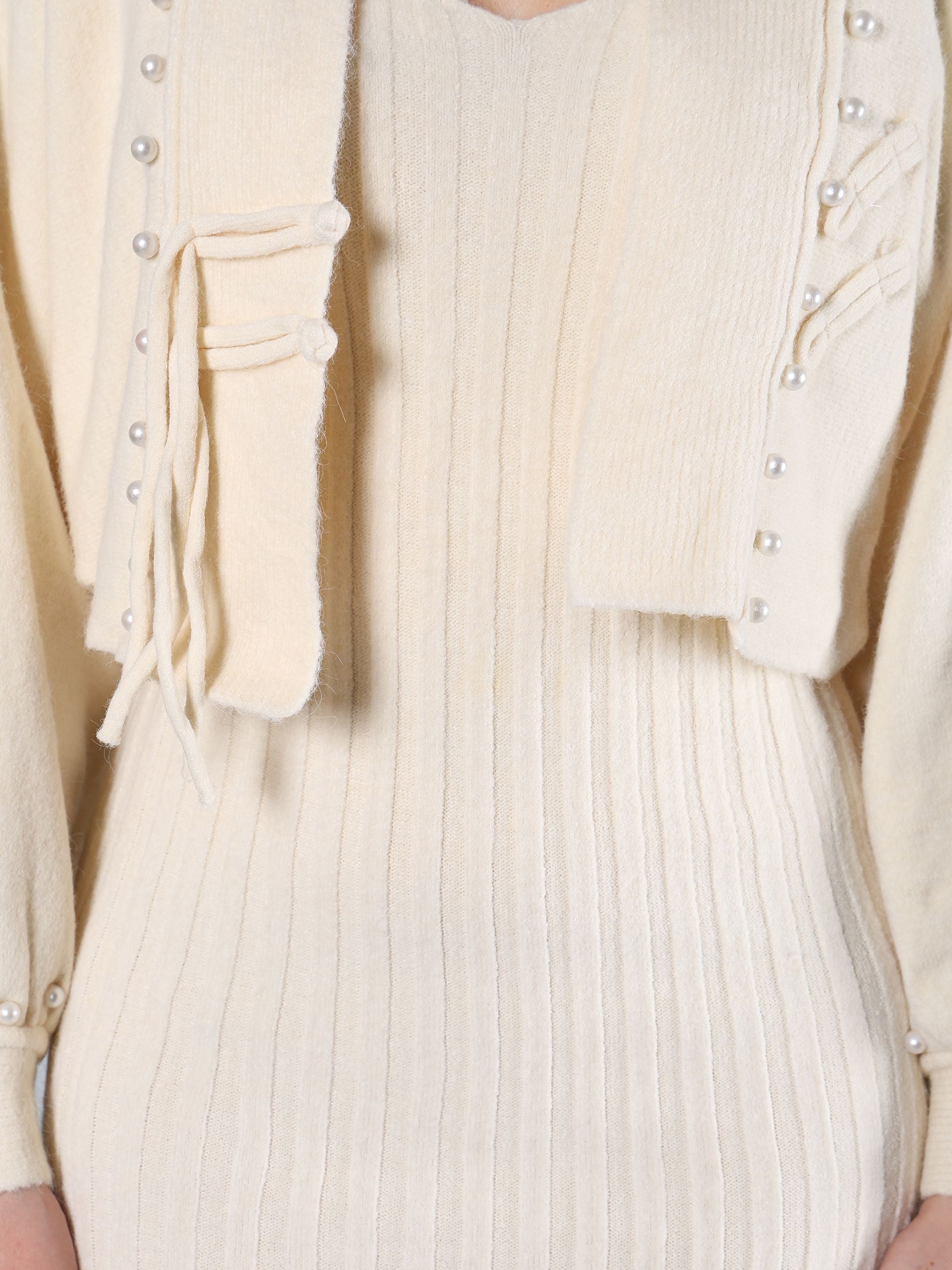 Knitted Two Piece Dress Set