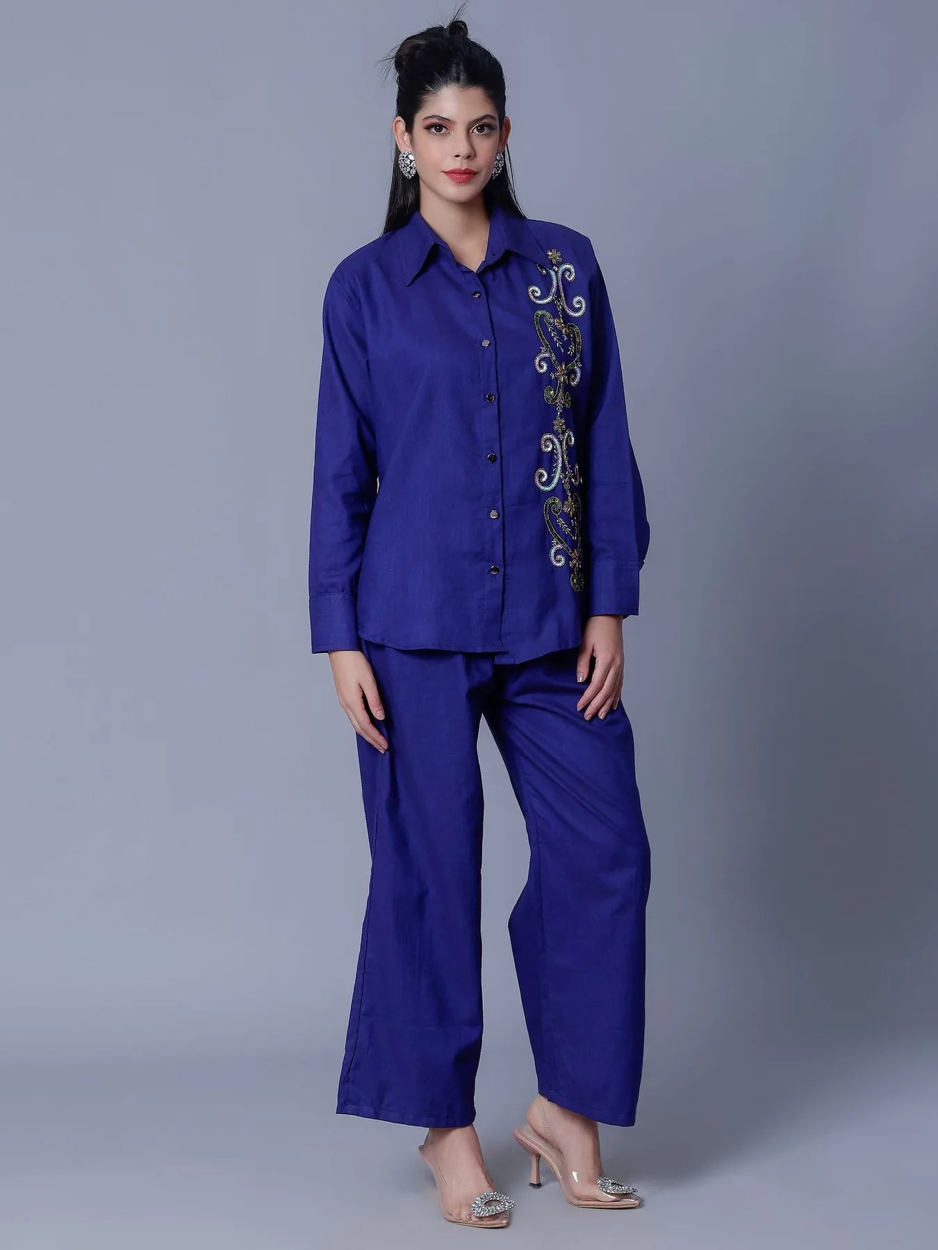 Hand Embroidery Two-Piece Set