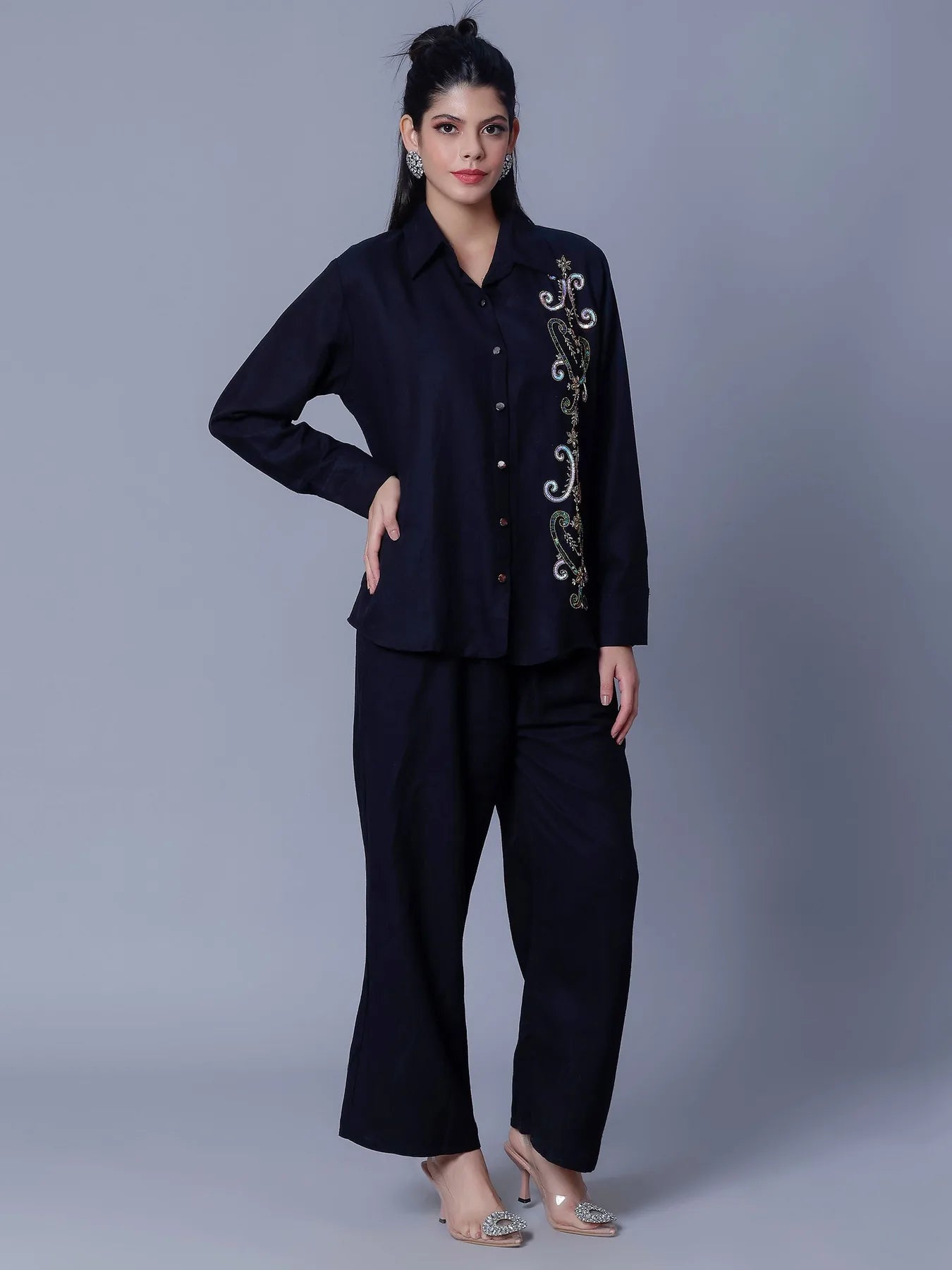 Hand Embroidery Two-Piece Set