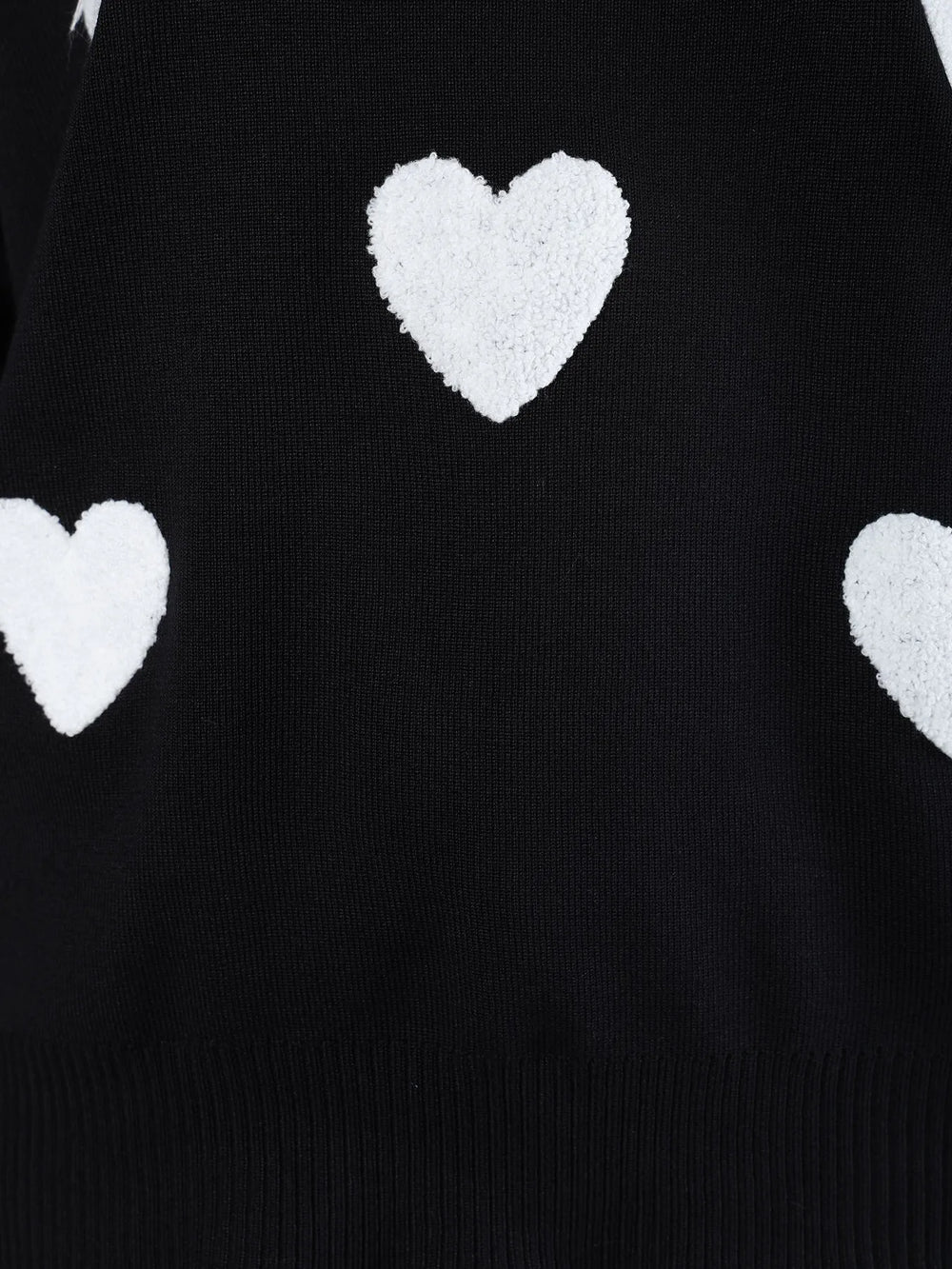 Heart Knitted Two Piece Set