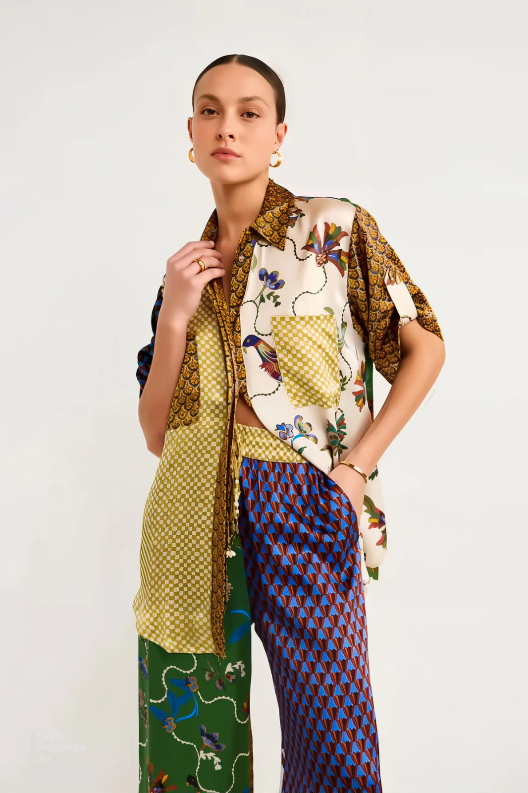 Boho Pattern Two-Piece Set