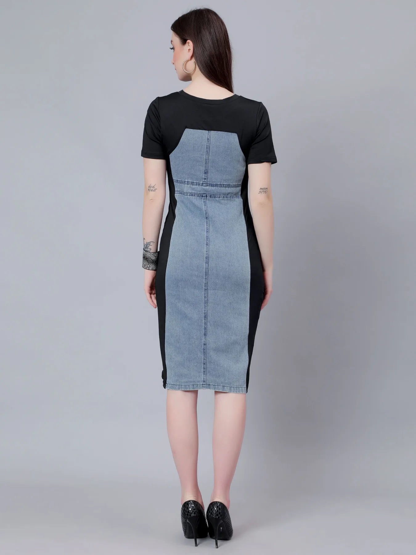 Chic Casual Denim Dress