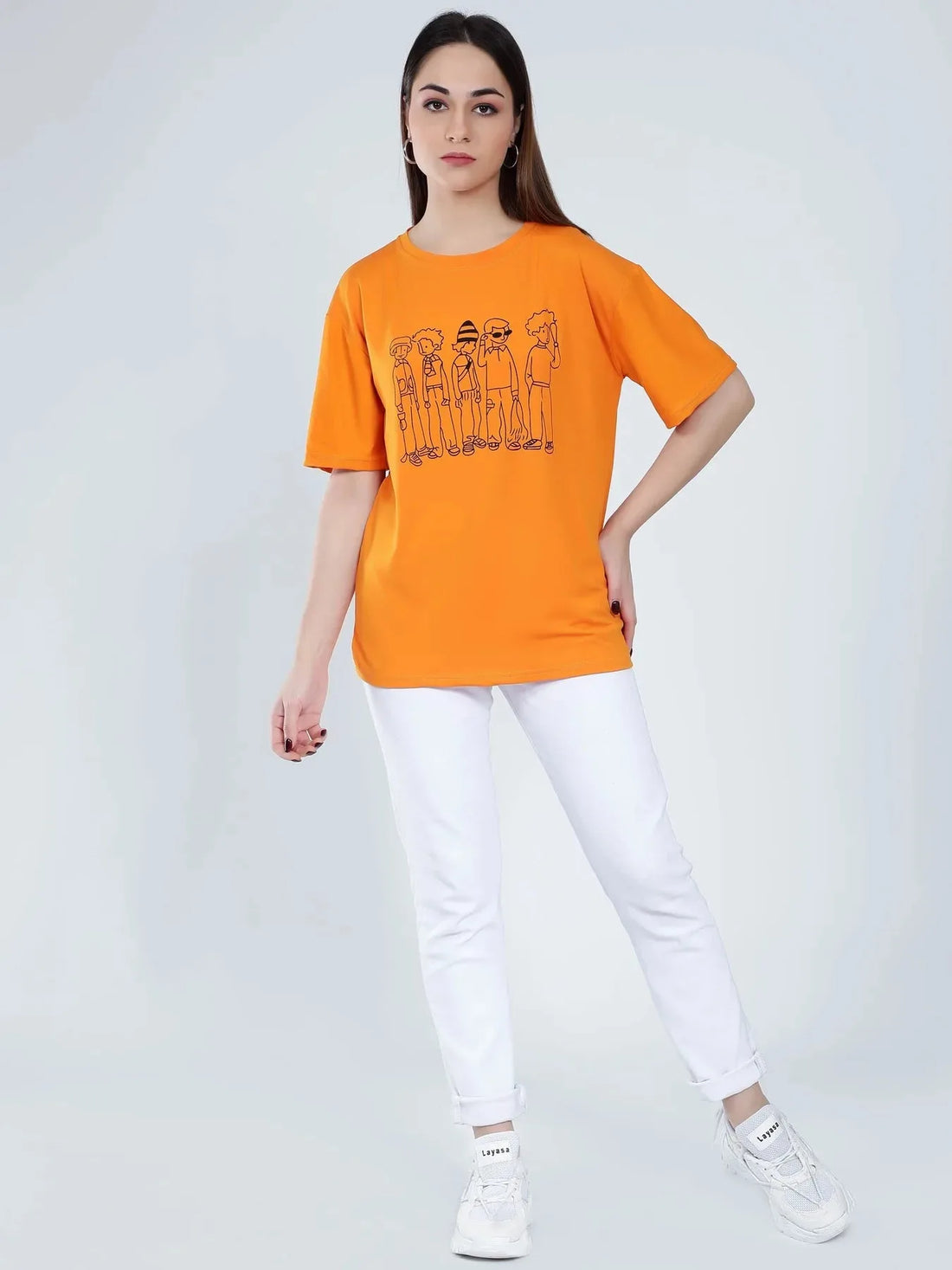 Graphic Round Neck T-Shirt