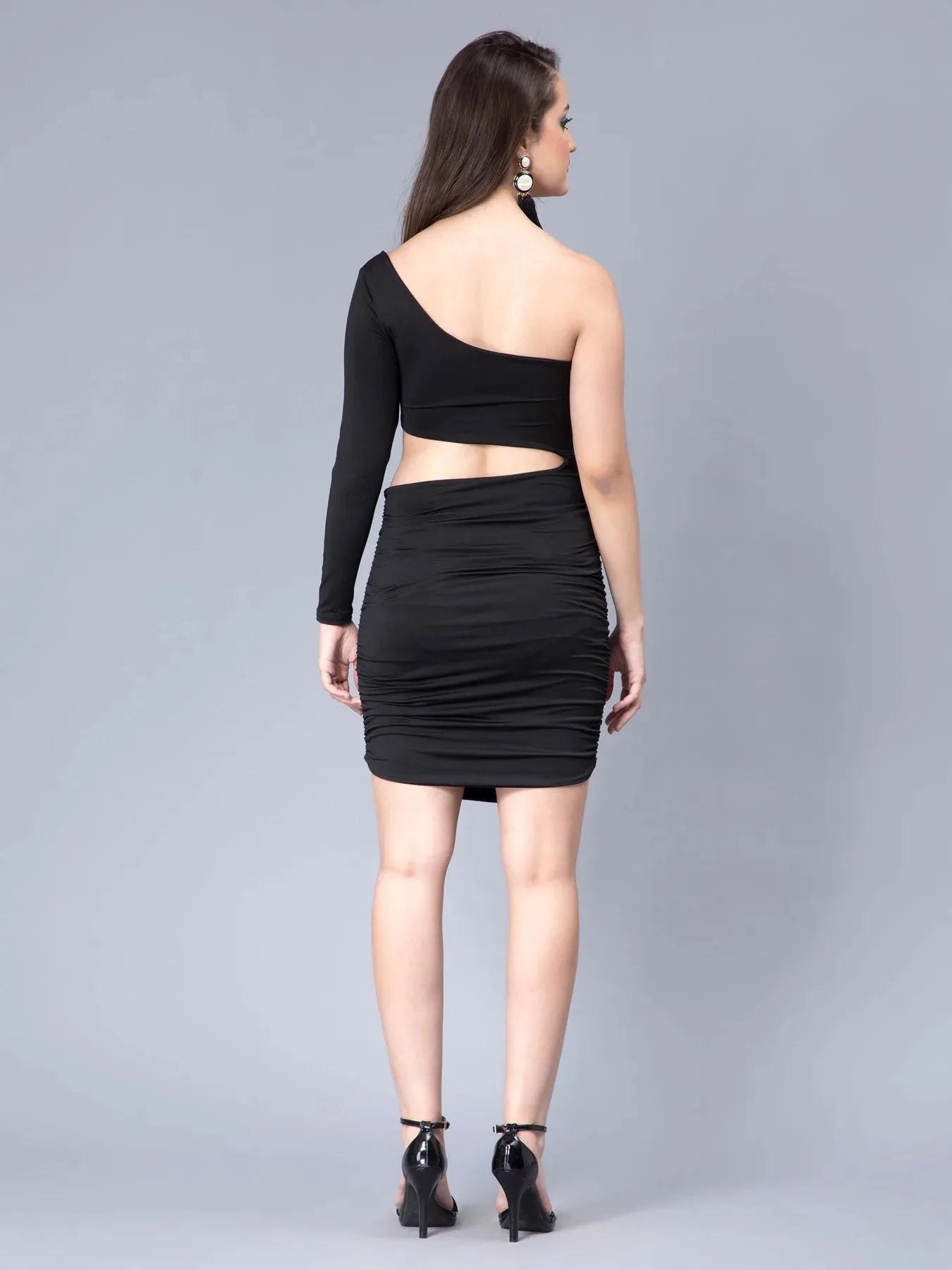 Sexy Hollow Out Short Dress