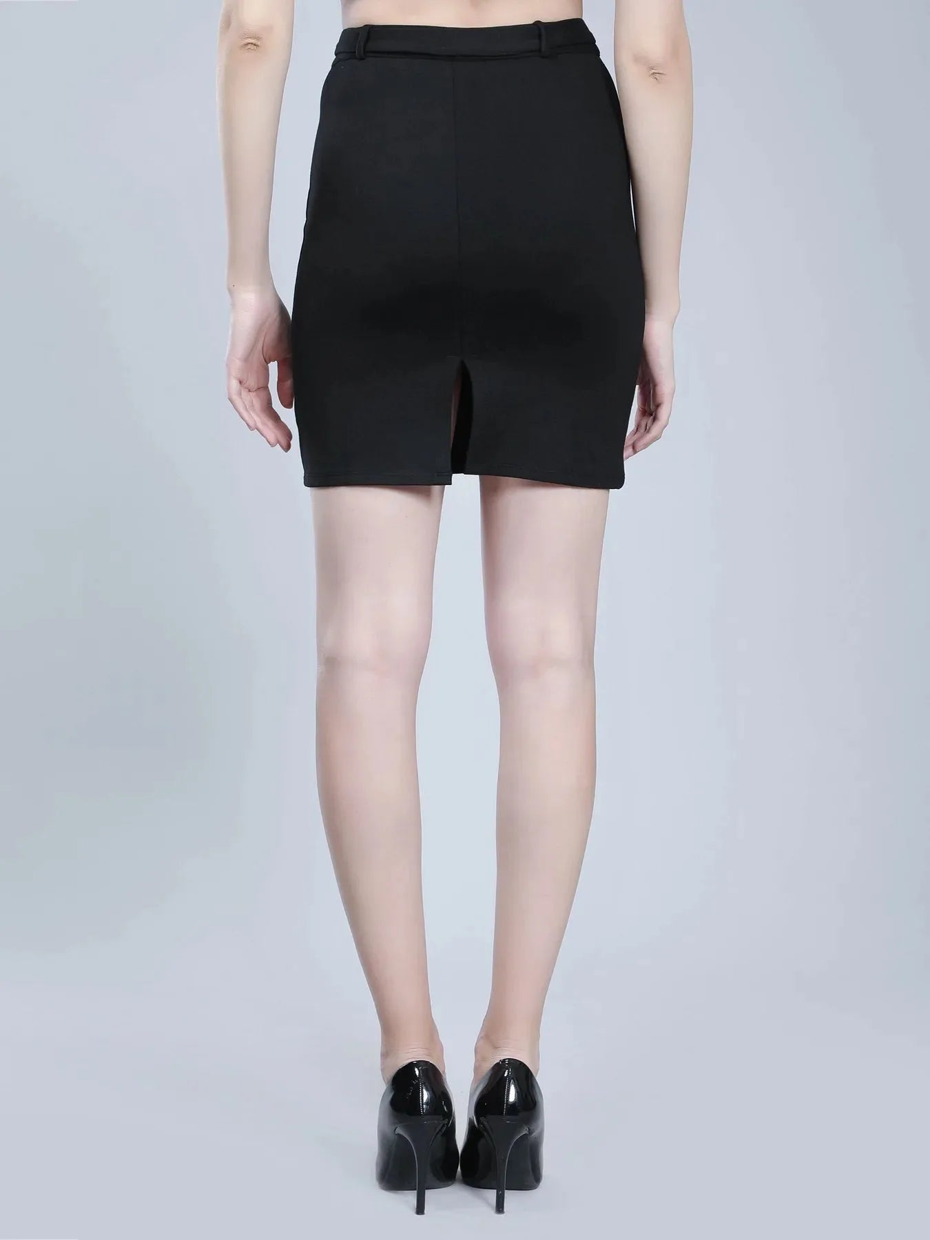 Belted Short Skirt