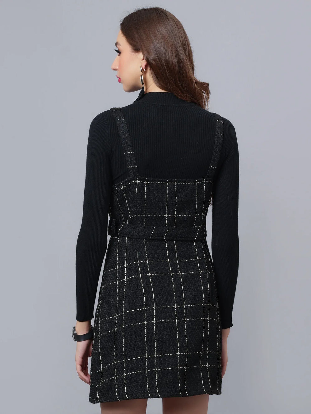 Button Accent Dress