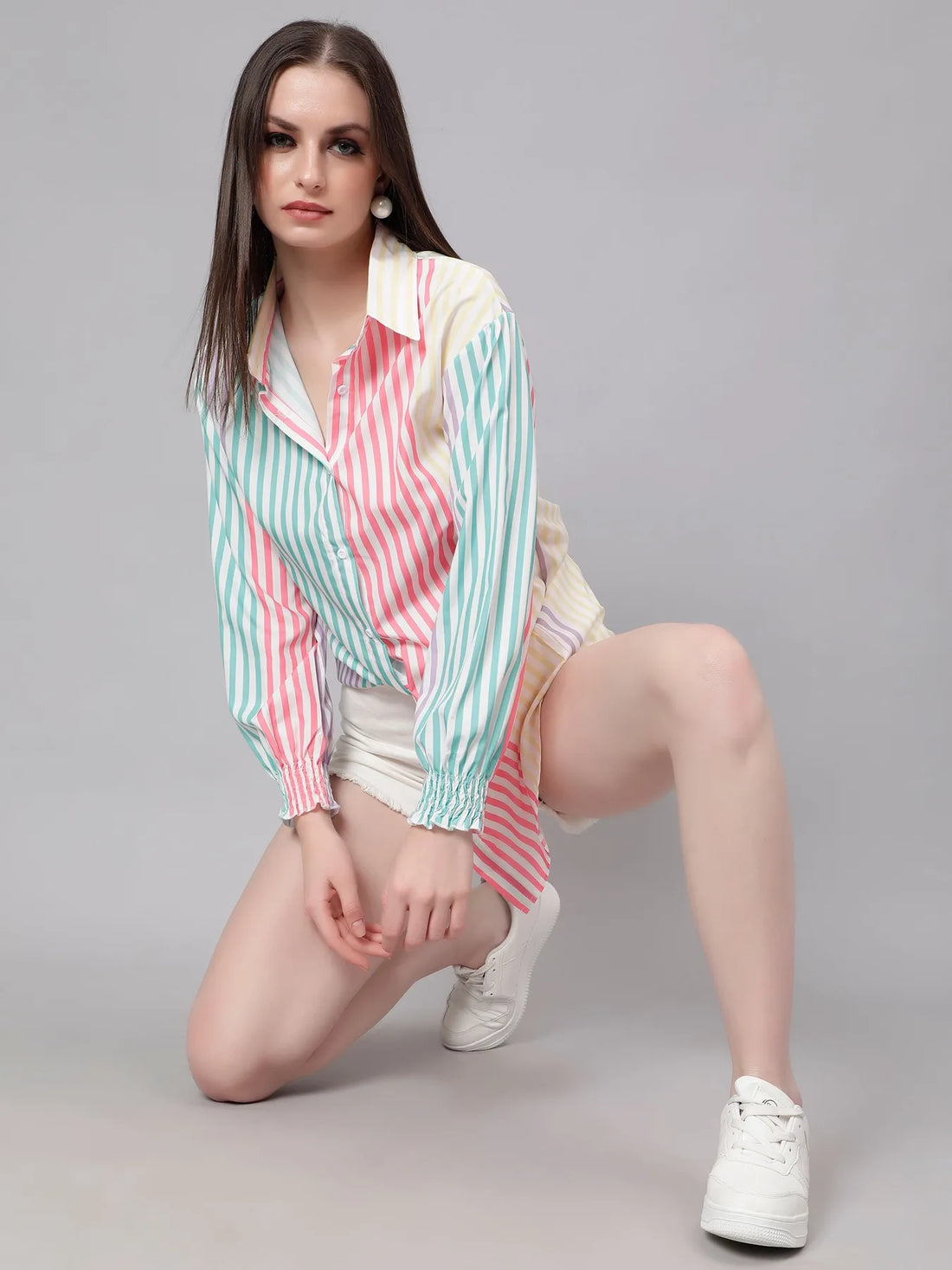 Multi Color Striped Shirt
