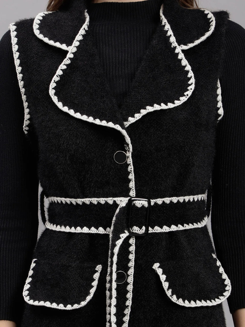 Crocheted Two Piece Set