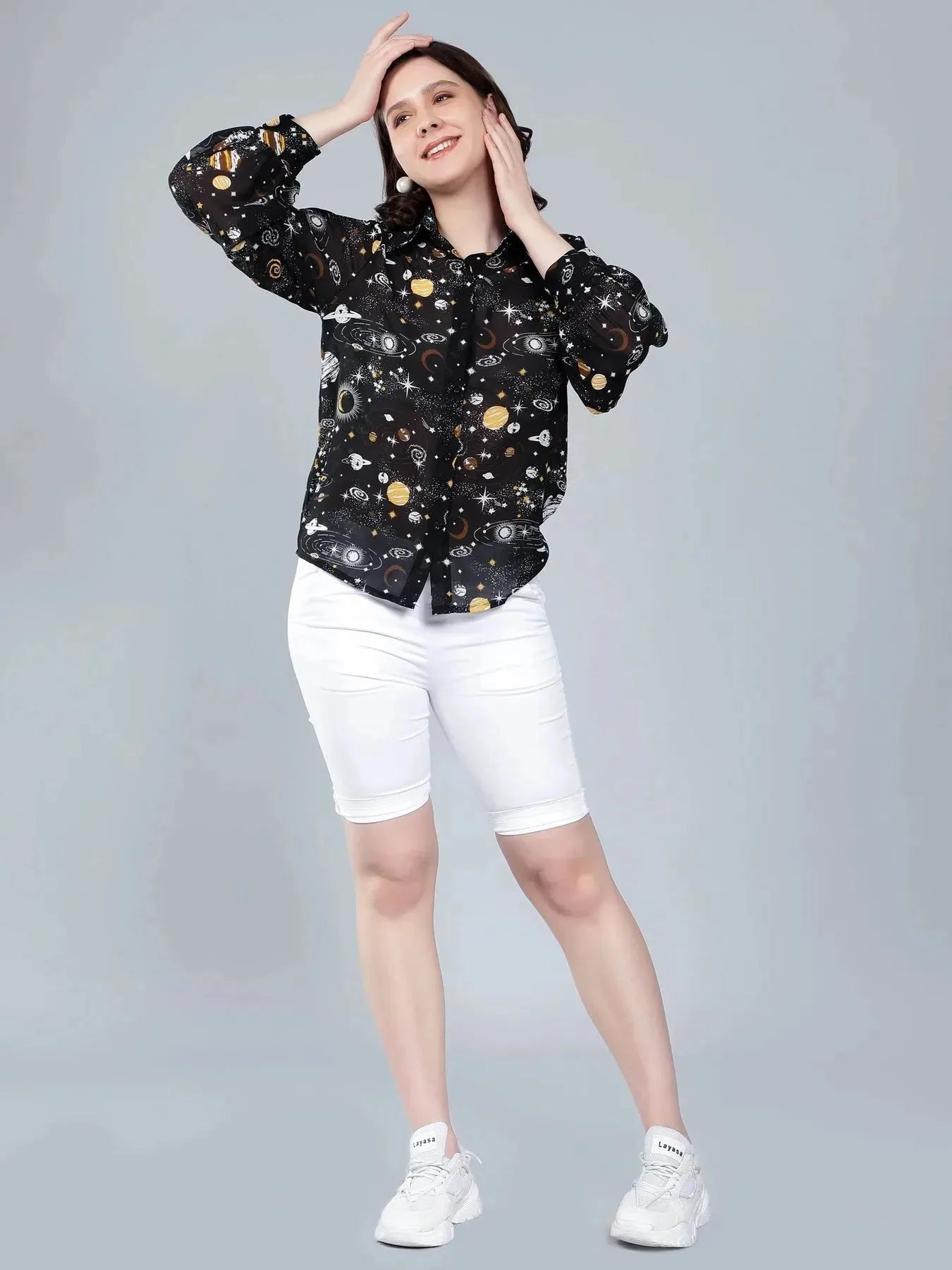 Celestial Print Shirt