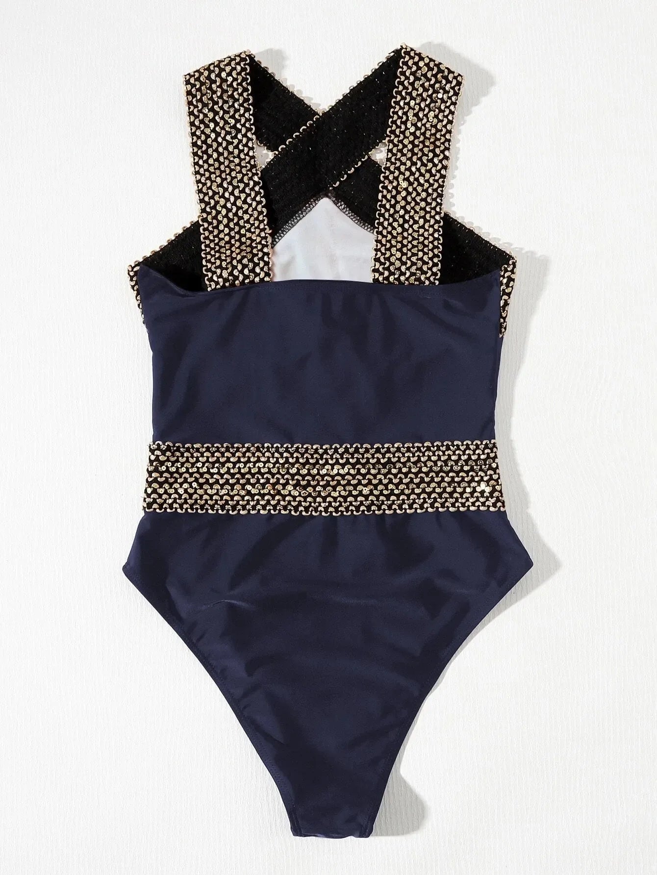 Criss Cross Detail Monokini