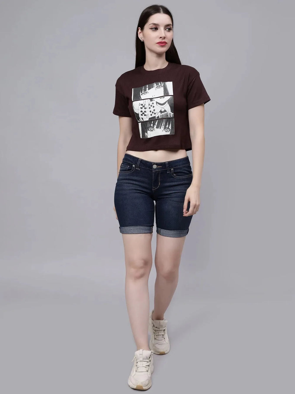 Naruto Anime Eye Printed T-Shirt