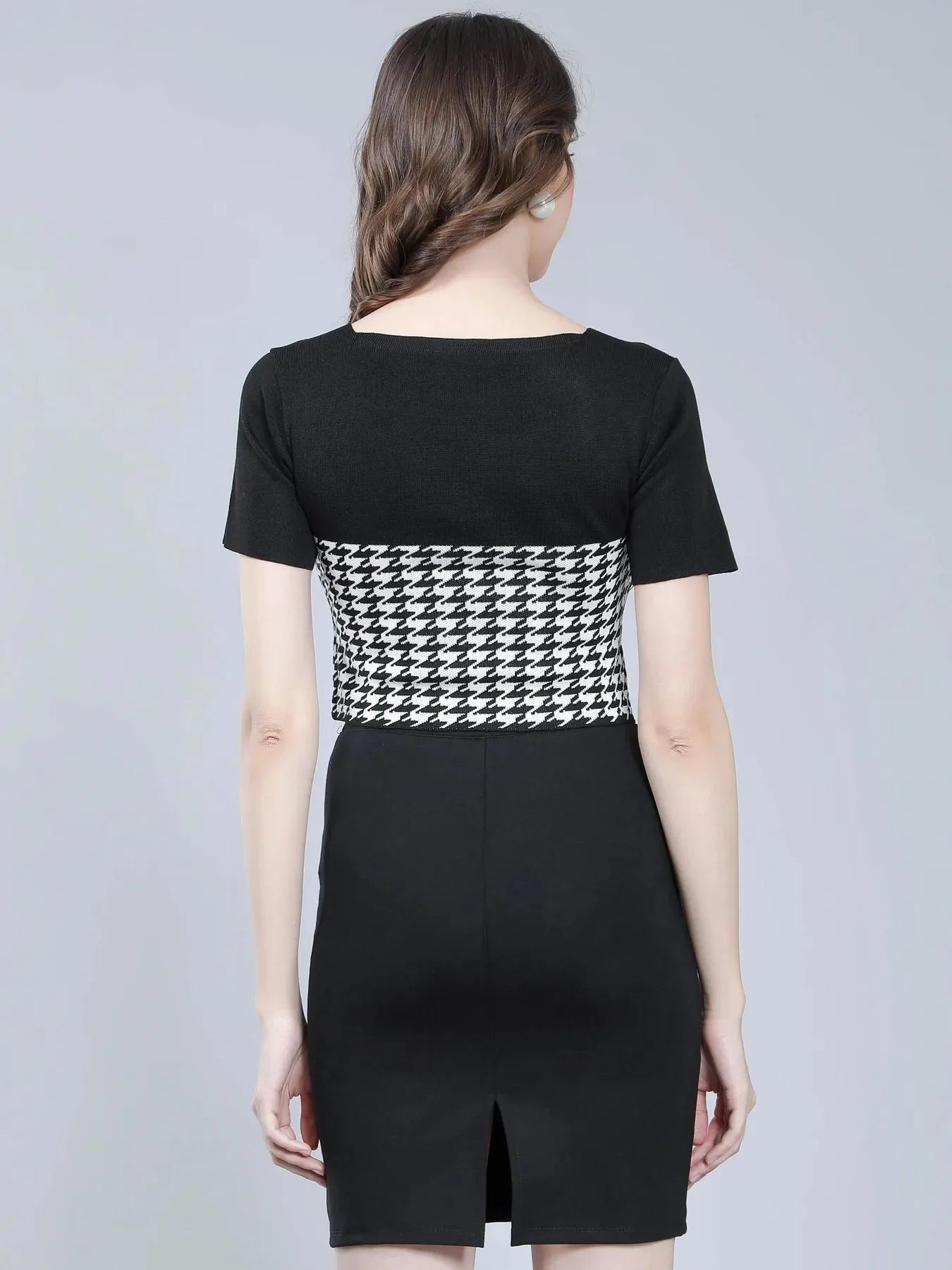 Herringbone Knitted Top