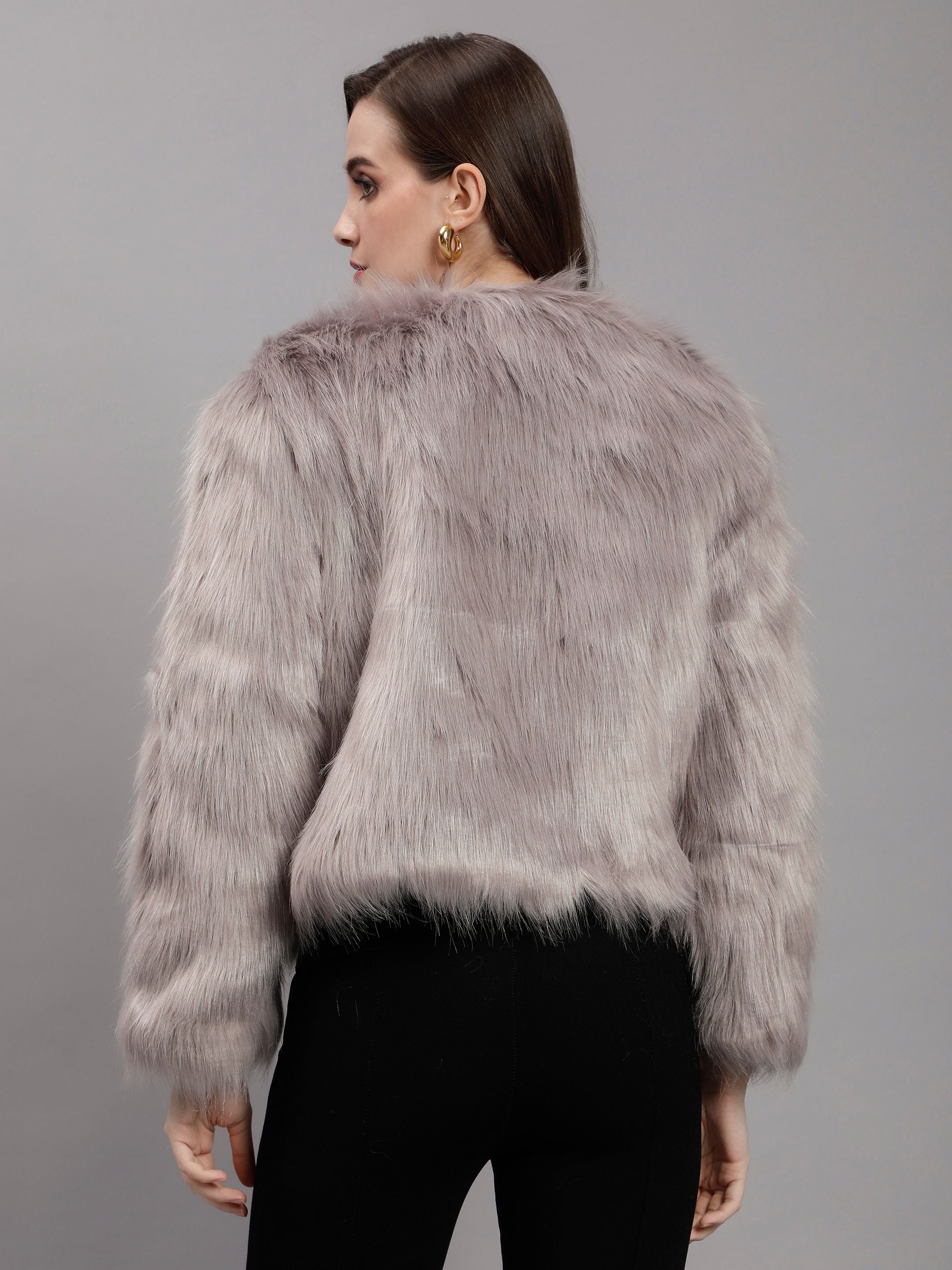 Luxurious Faux Fur Coat