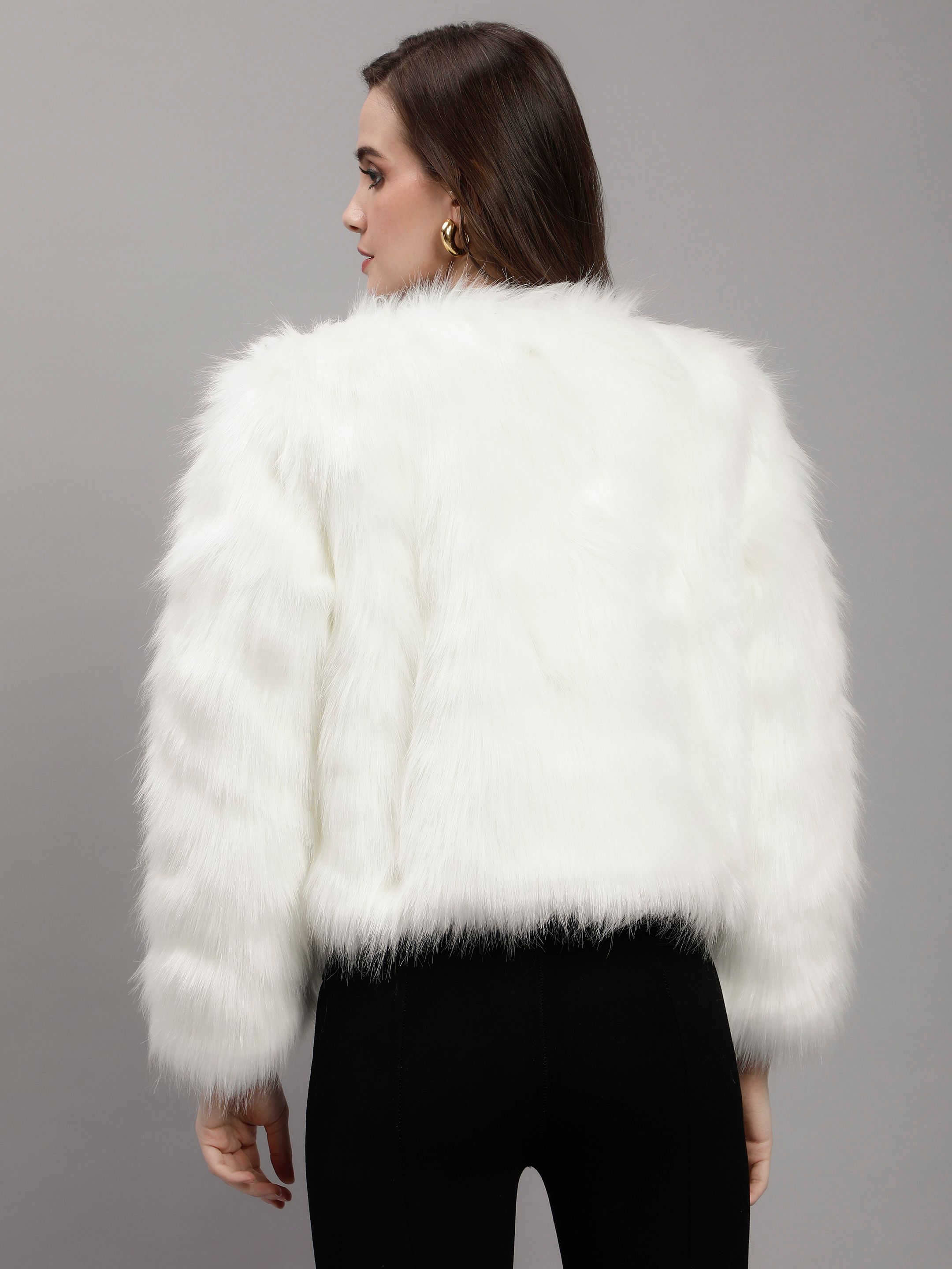 Luxurious Faux Fur Coat