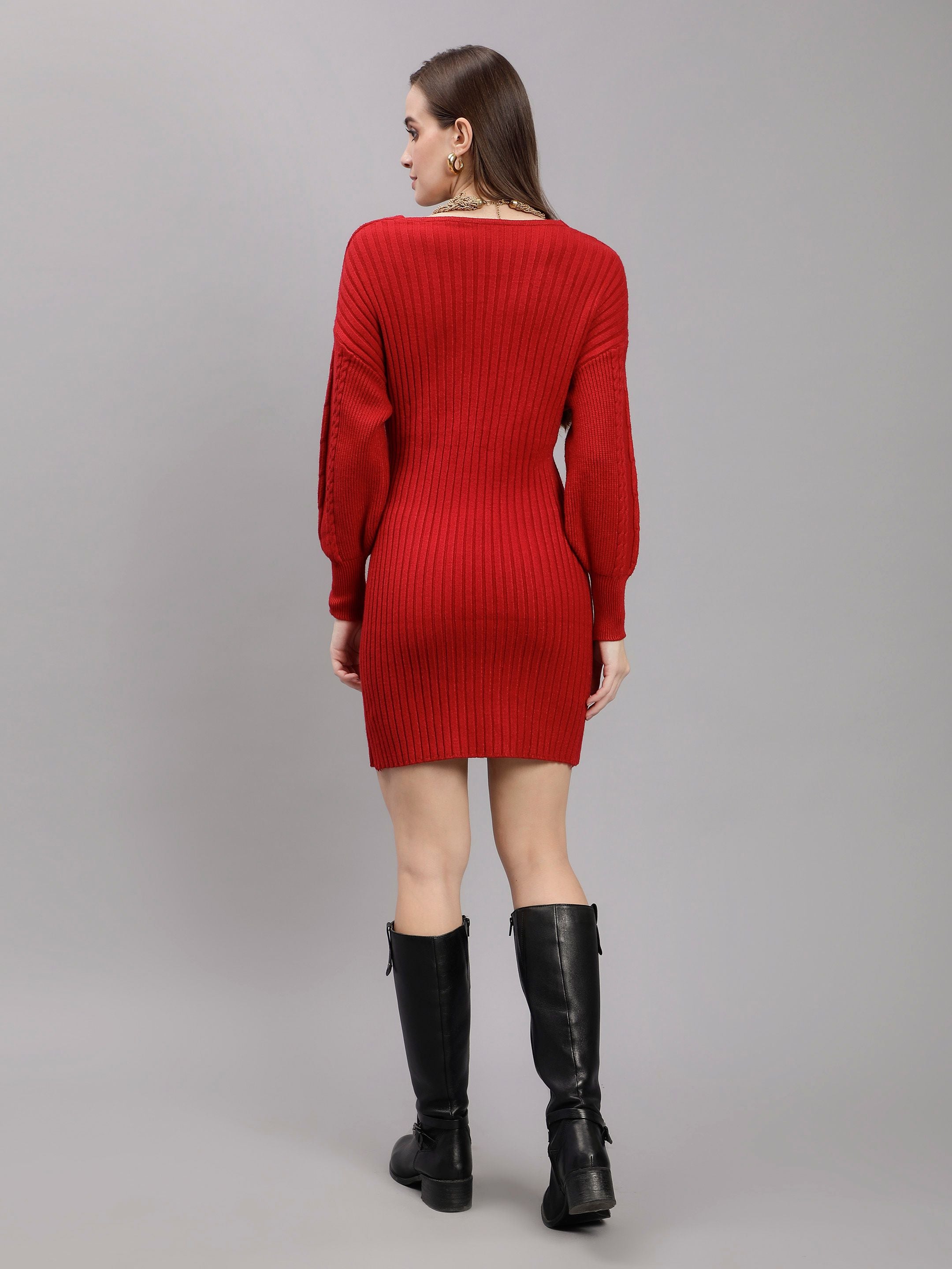 Knitted Sweater Dress